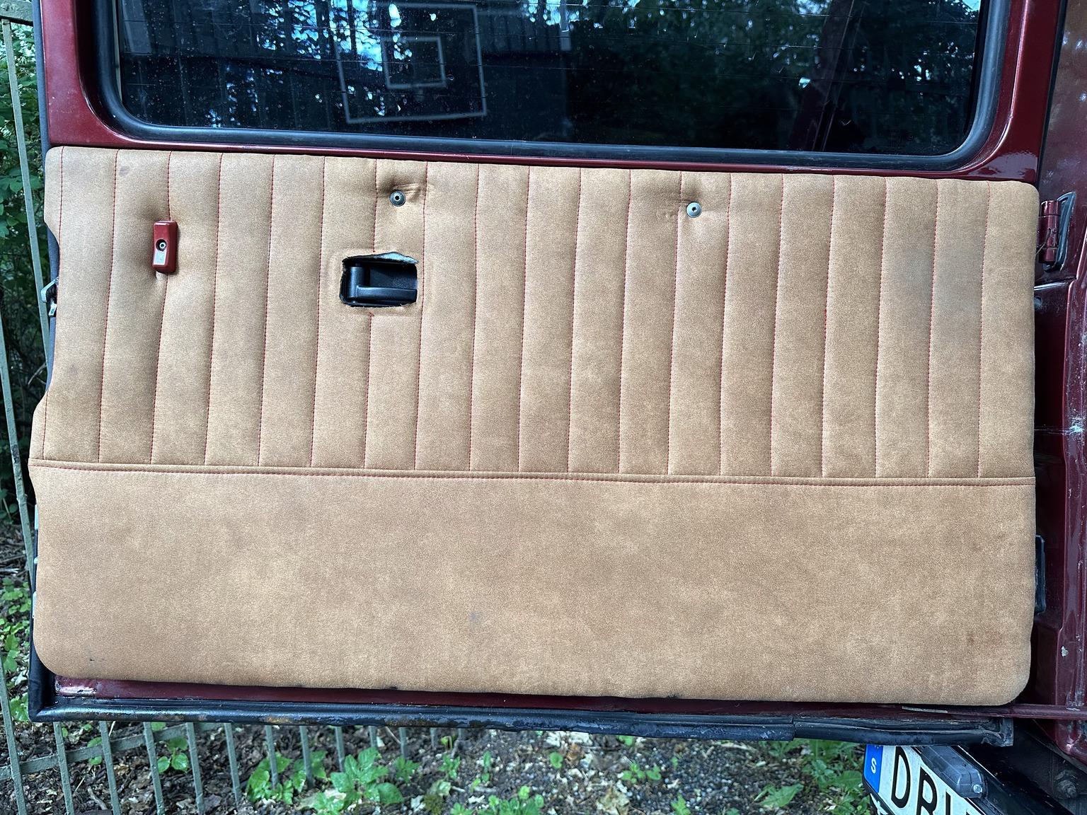 Interiörbild 1986 Mercedes 280 GE