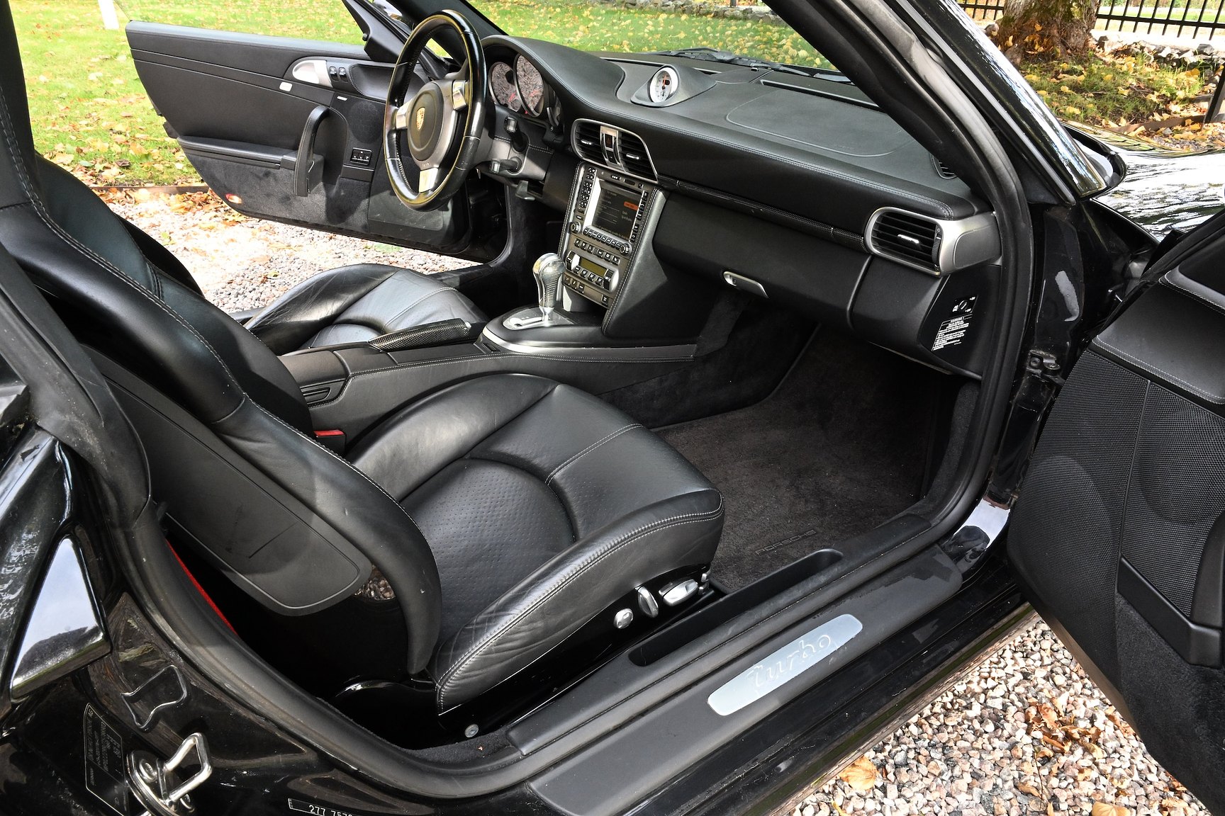 Interiörbild 2007 Porsche 911 997 Turbo