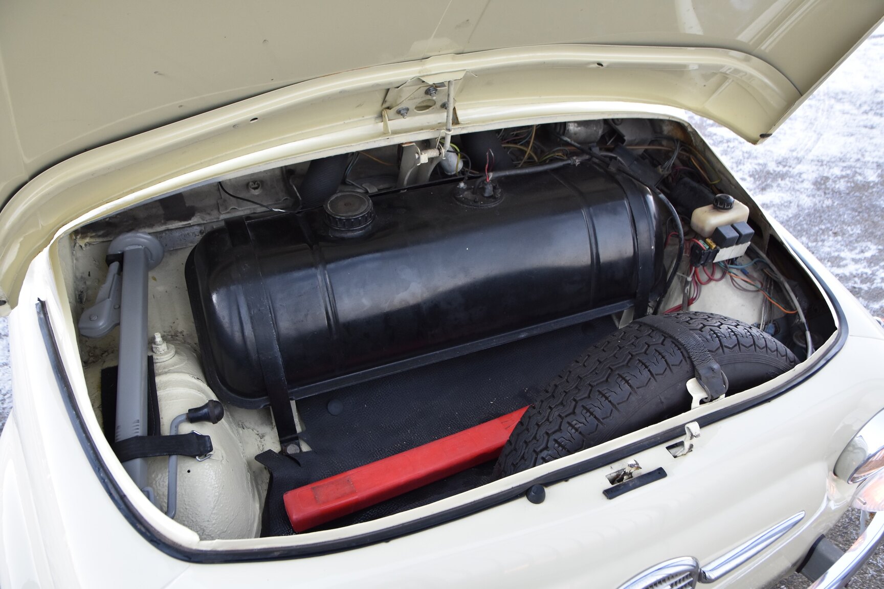 Interiörbild 1968 Fiat 500