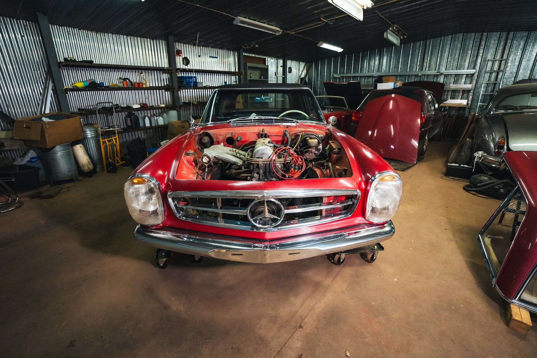 Image of 1966 Mercedes-Benz 230 SL  mechanics