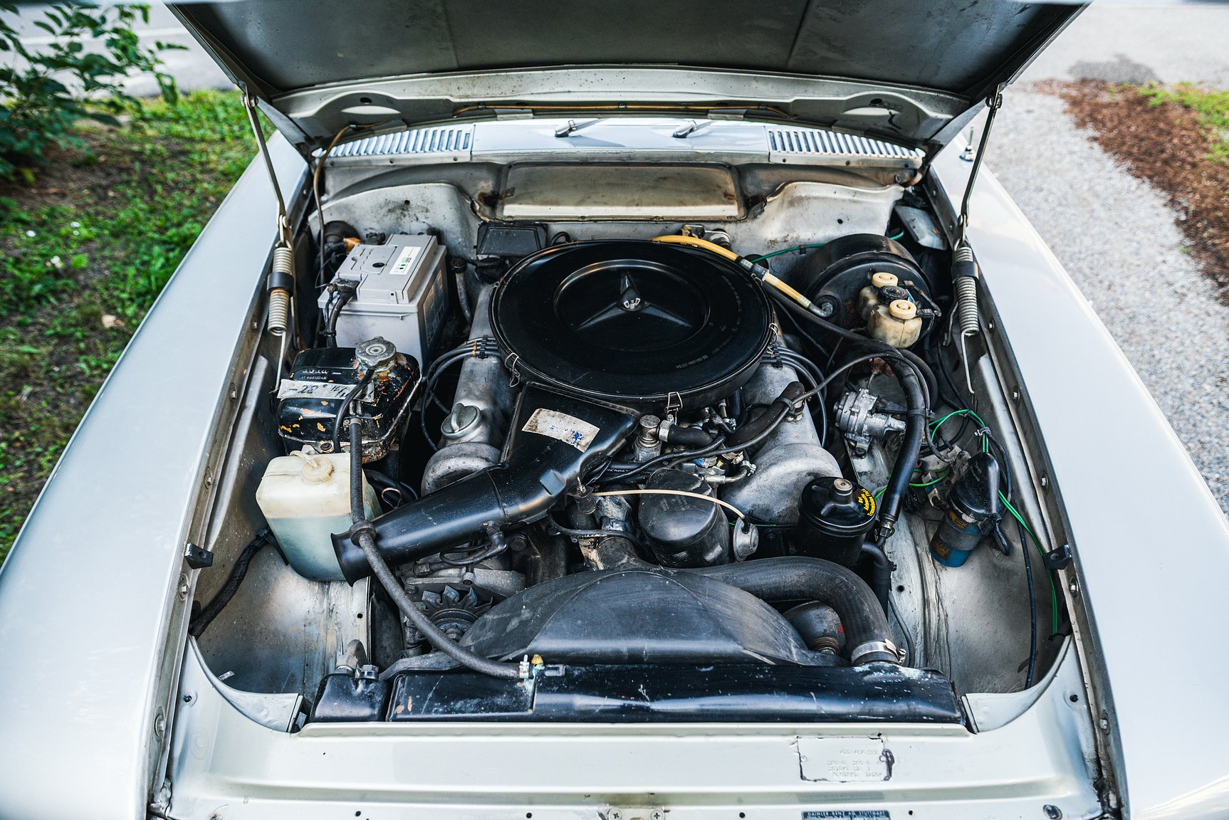 Image of 1972 Mercedes-Benz 350 SL mechanics