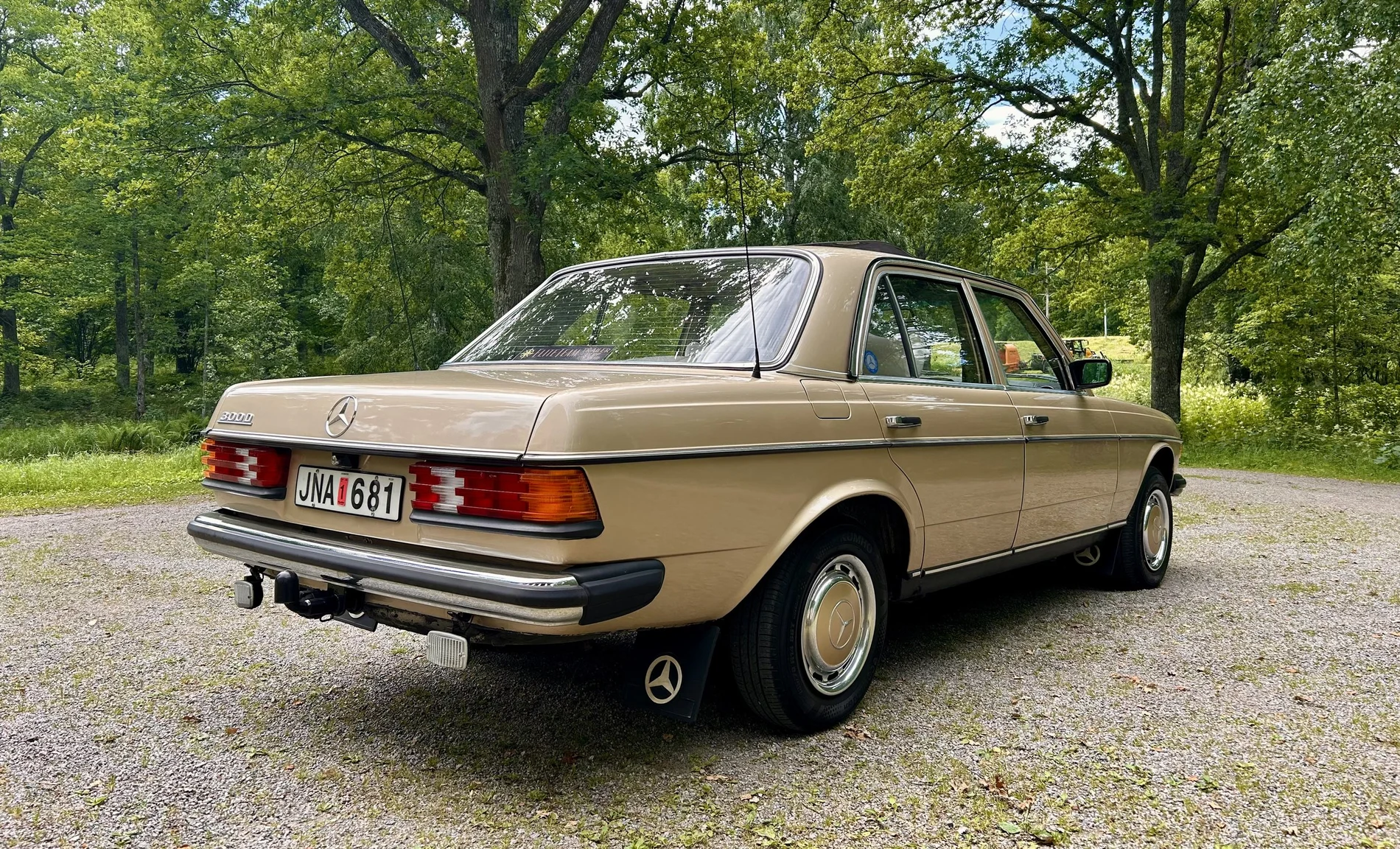 Exteriörbild på 1976 Mercedes-Benz 300 D (11)