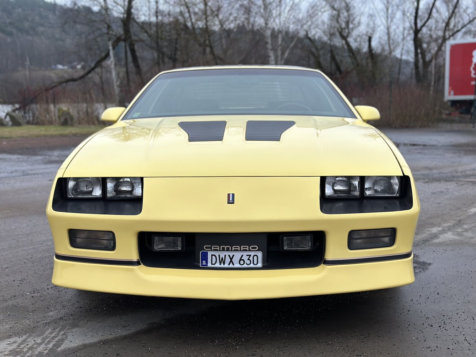 Exterior image of 1987 Chevrolet Camaro Z28