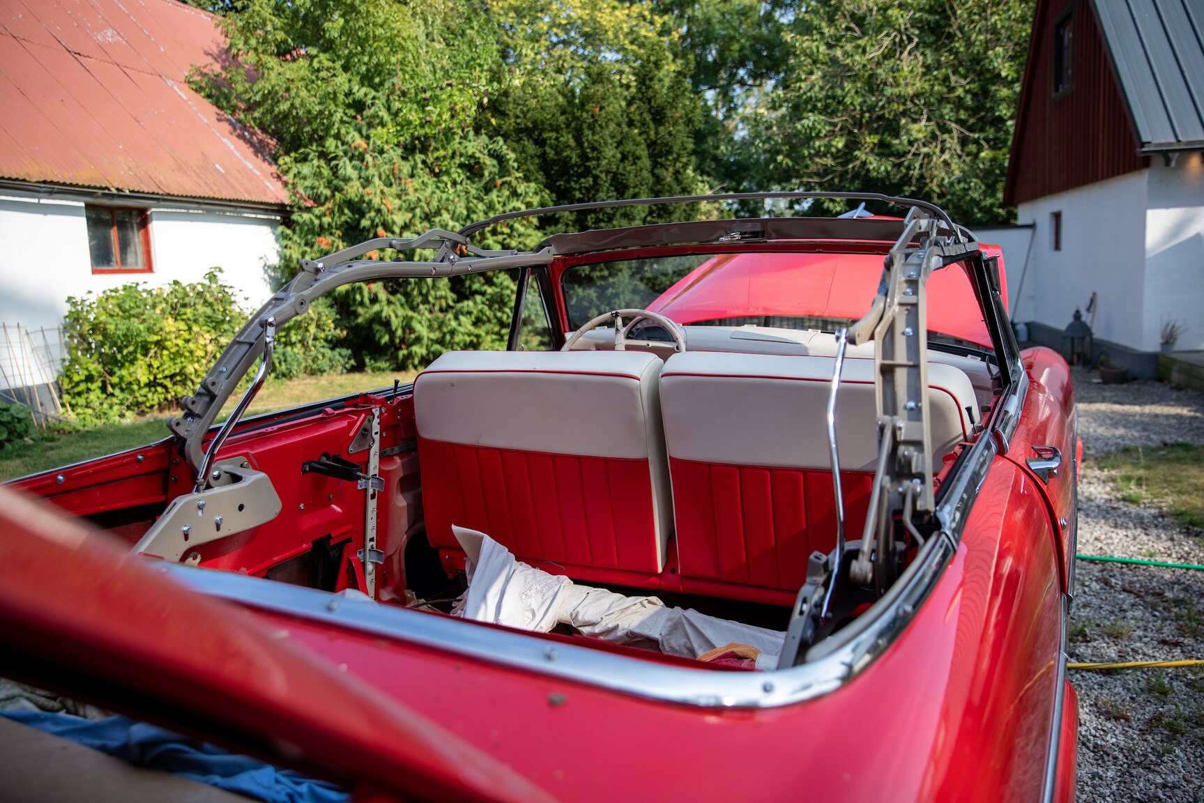Interiörbild 1954 Ford Sunliner