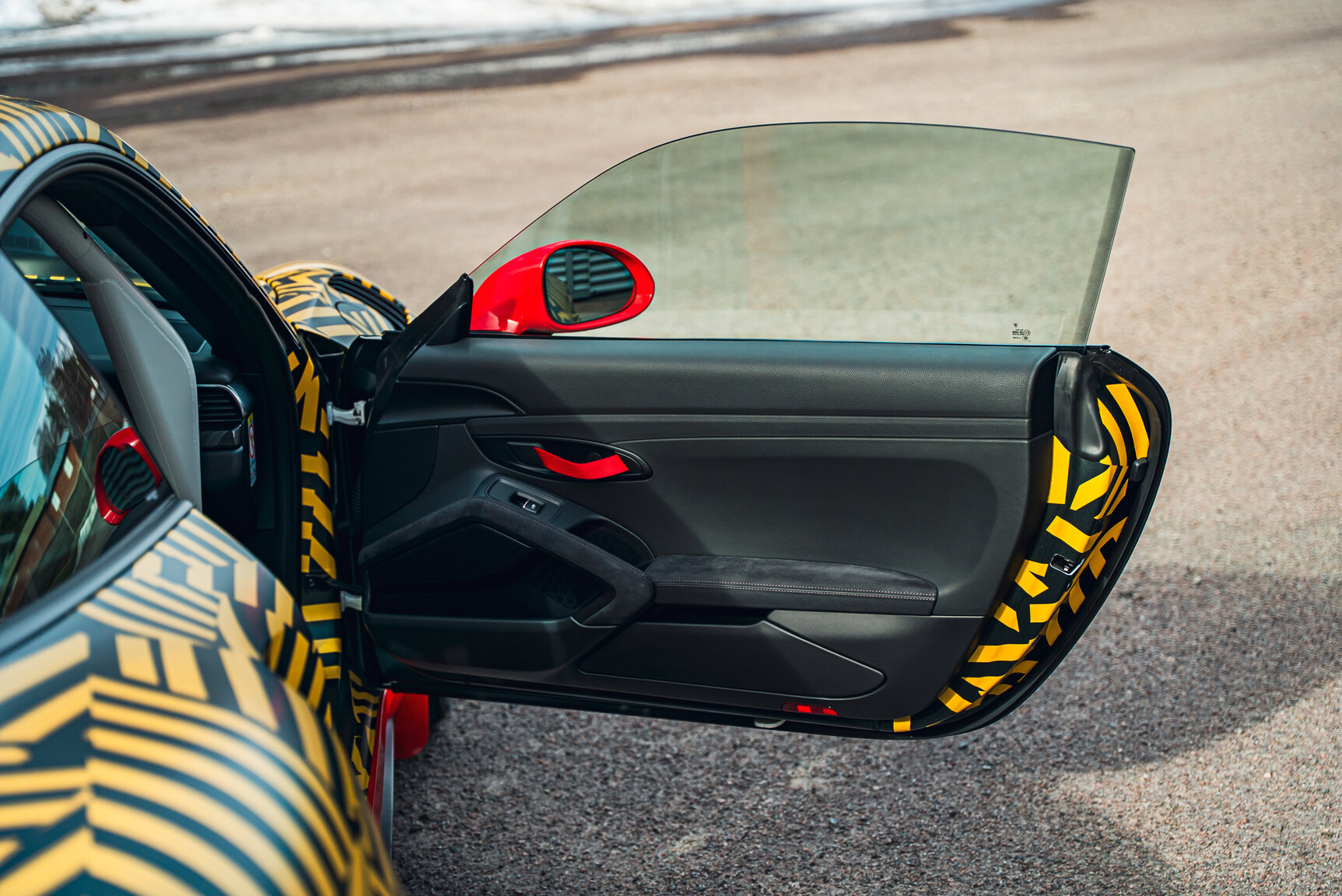 Interiörbild 2016 Porsche 911 GT3 RS PDK "Rally Build"