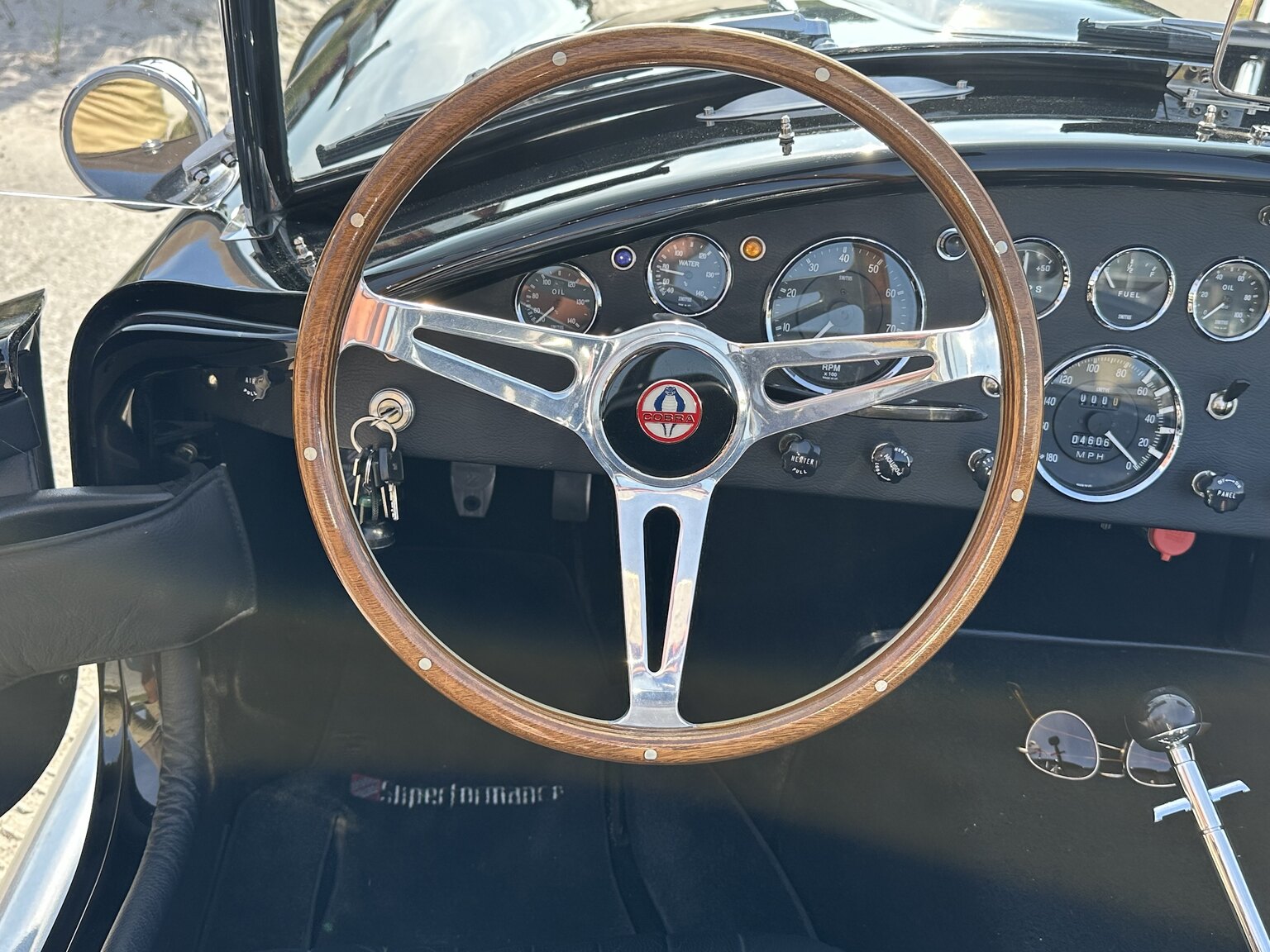 Interiörbild 1965 Superformance Cobra