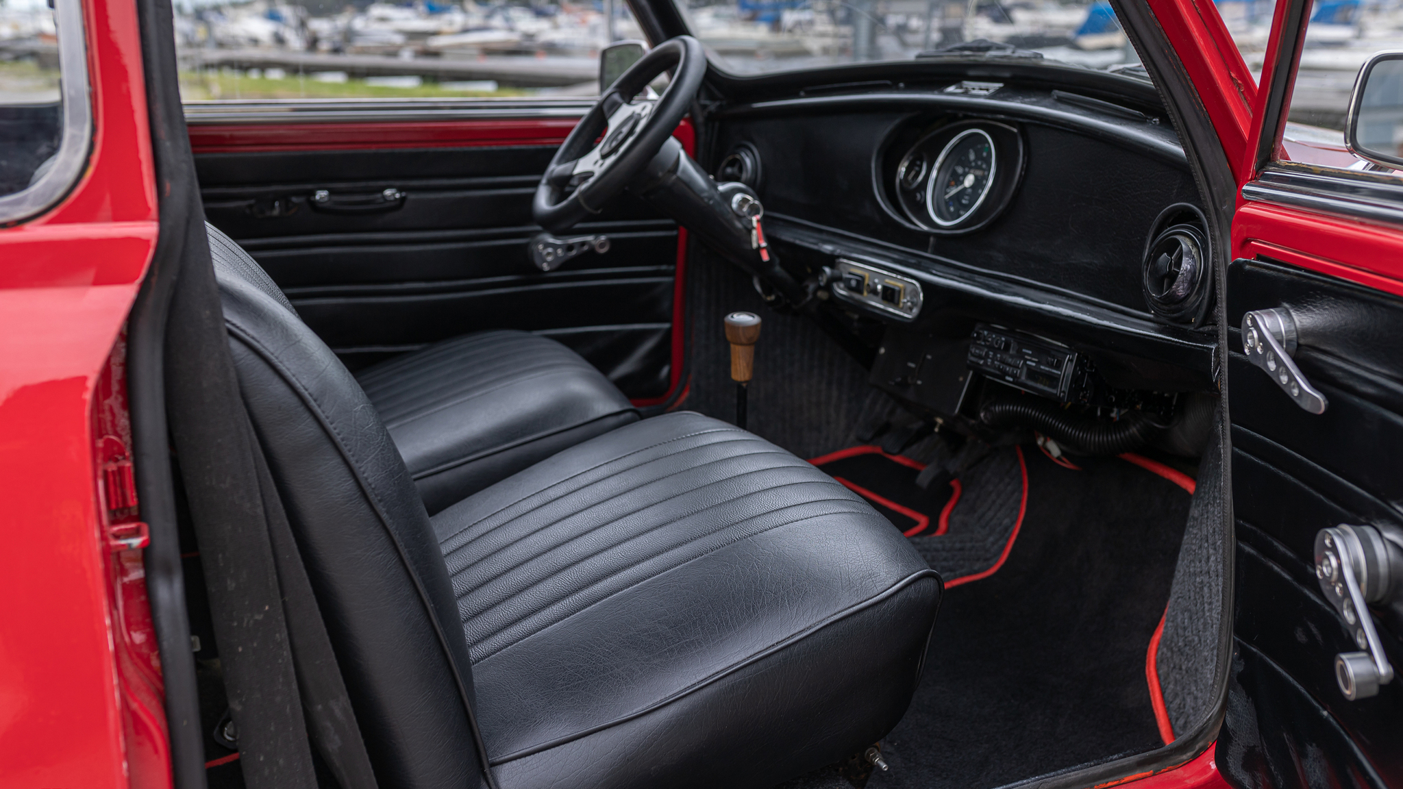 Innenraumfoto von 1970 Austin Mini 1000 (28)