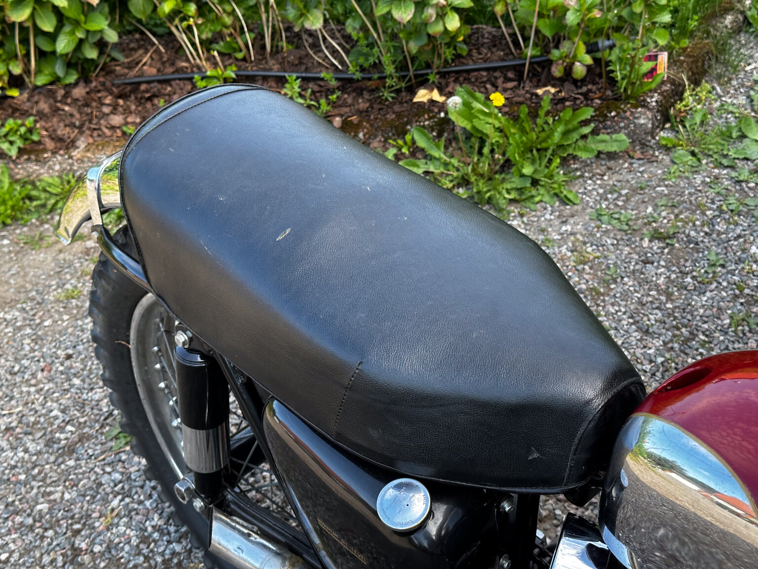 Exteriörbild på 1954 Ariel HS 500
