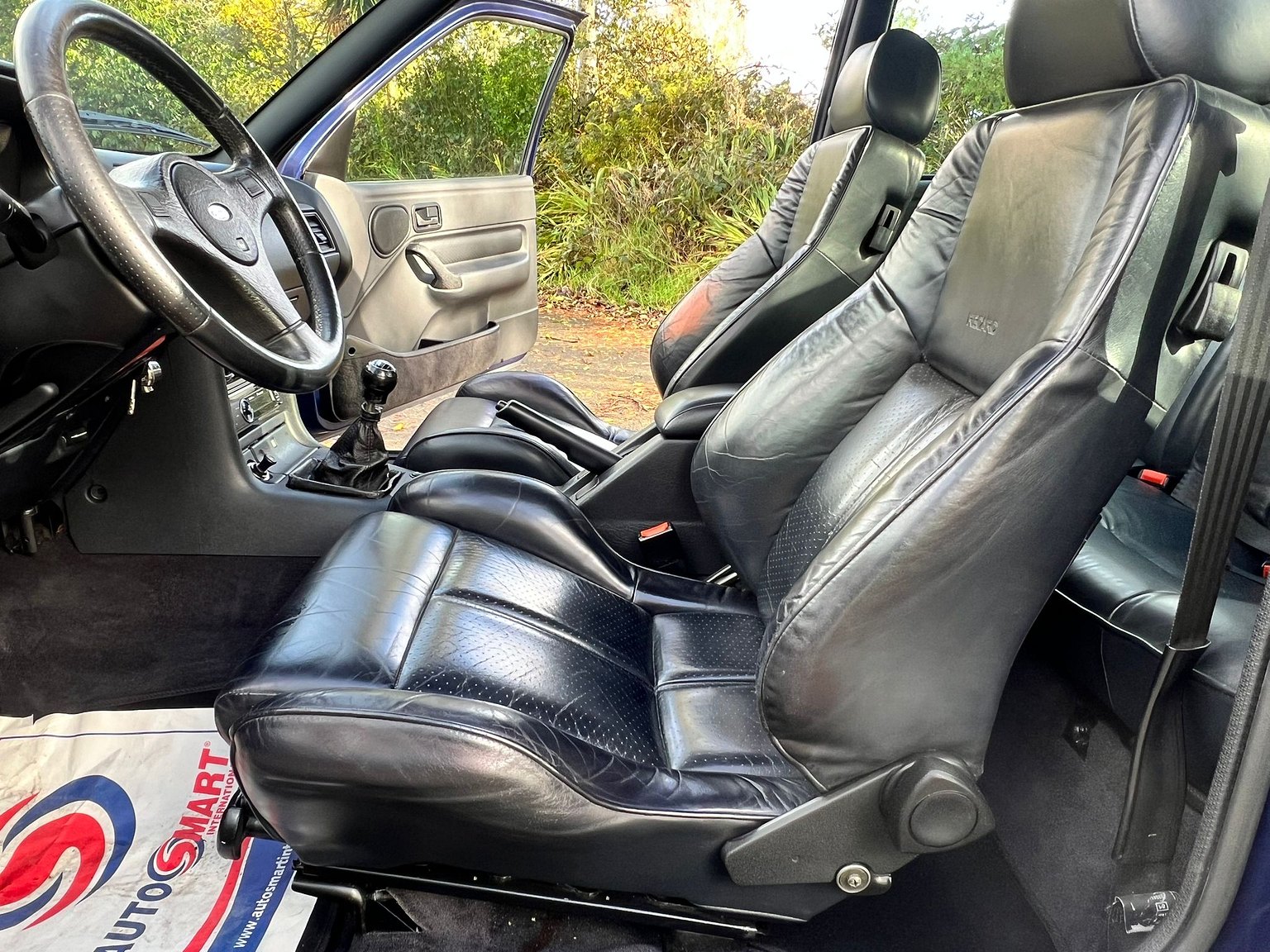 Interiörbild 1993 Ford Escort RS Cosworth "Big Turbo"