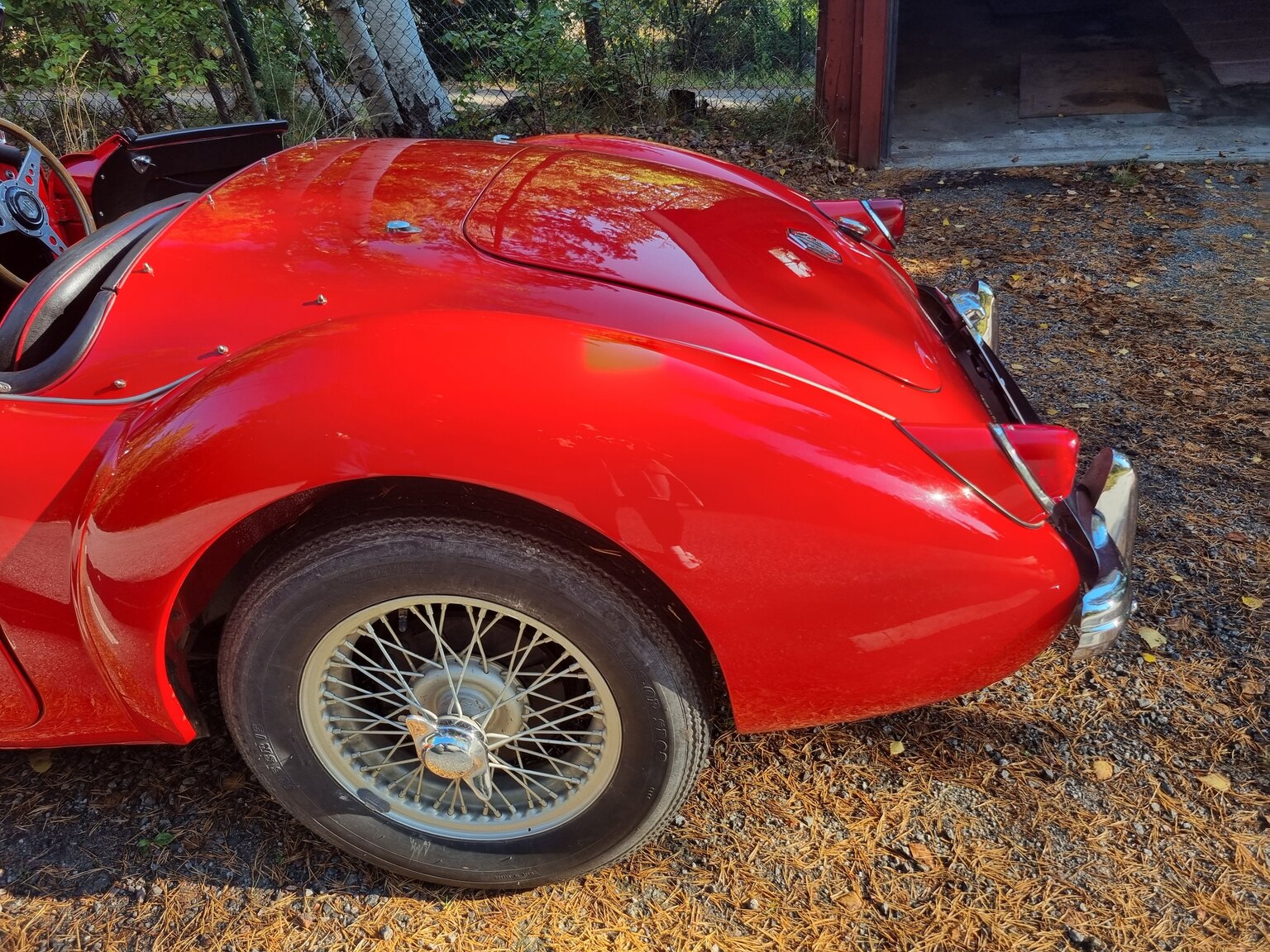 Aussenfoto 1956 MG MGA 1500