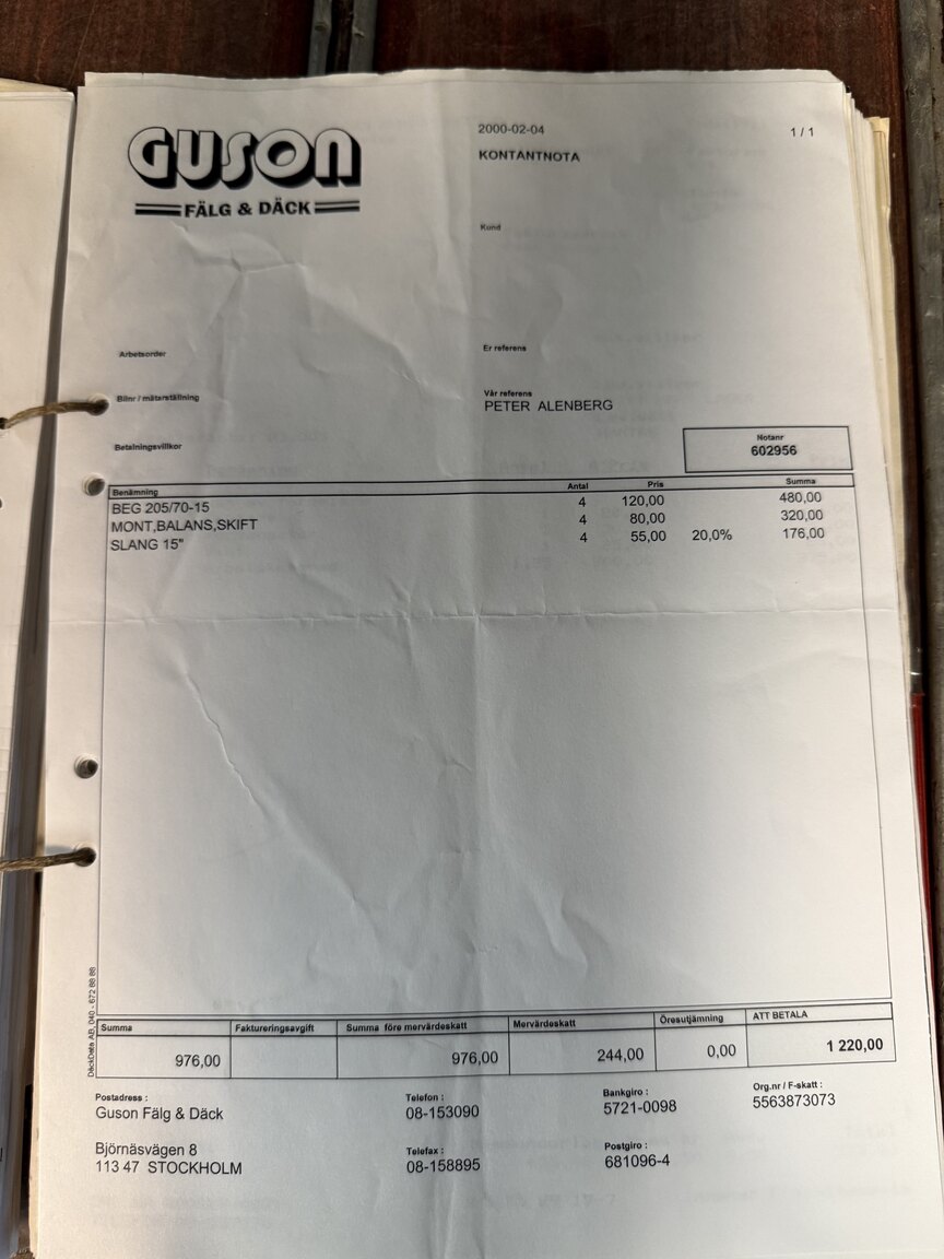 Documentation for 1967 Mercedes-Benz 230 Safari