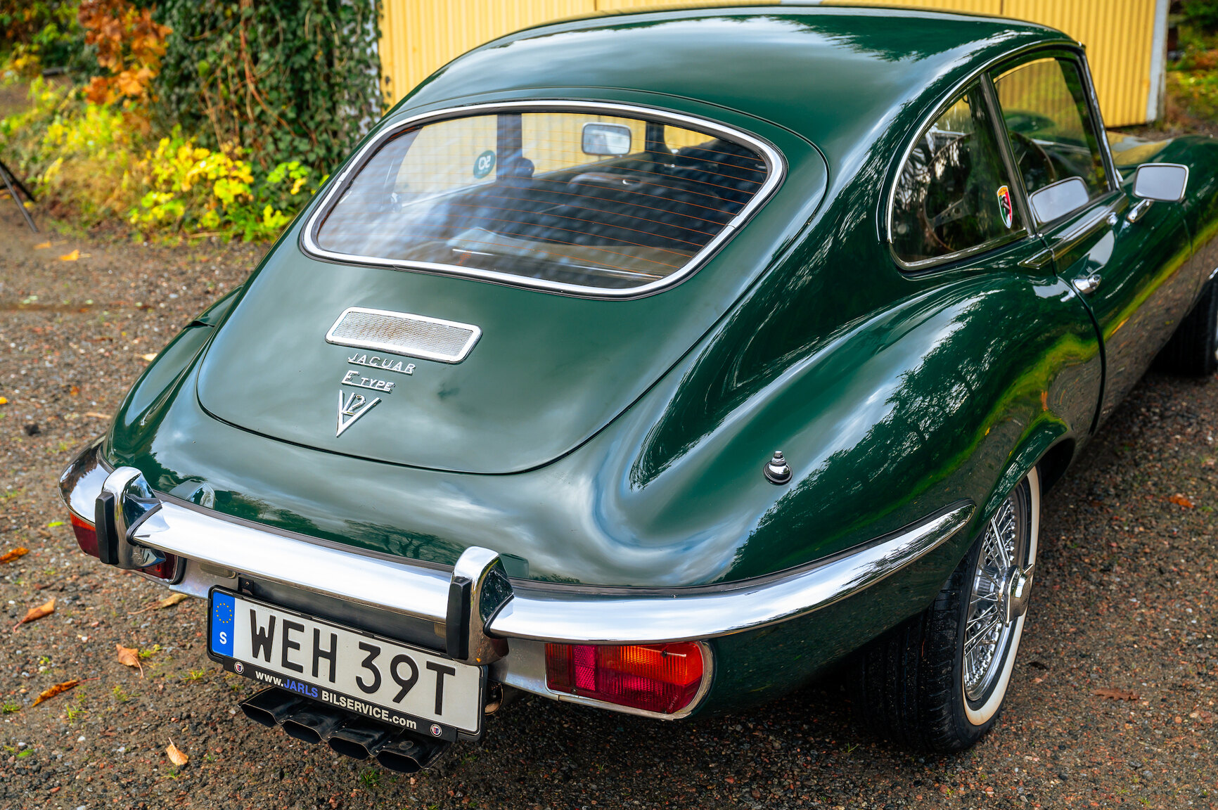Exteriörbild på 1973 Jaguar E-Type V12