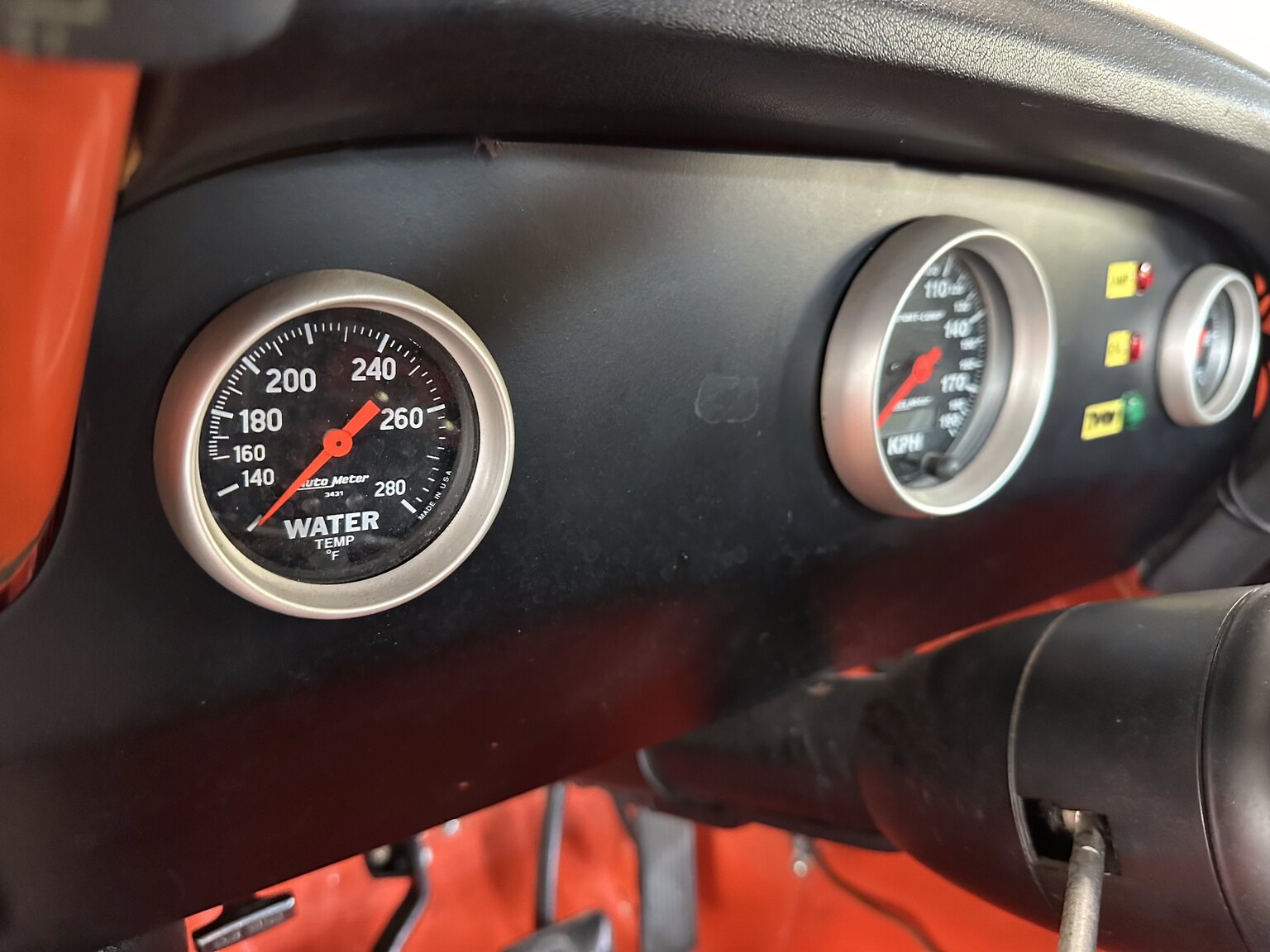 Interior image of 1969 Ford Mustang Fastback Boss Race Car