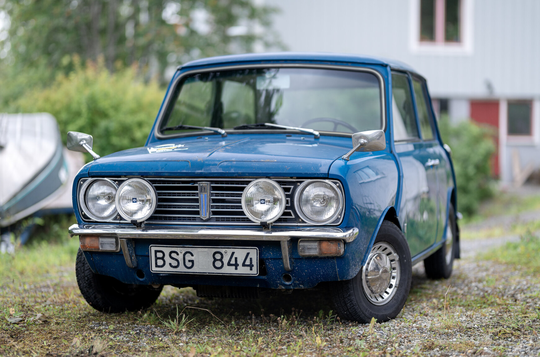 Exteriörbild på 1972 Austin Mini 1000