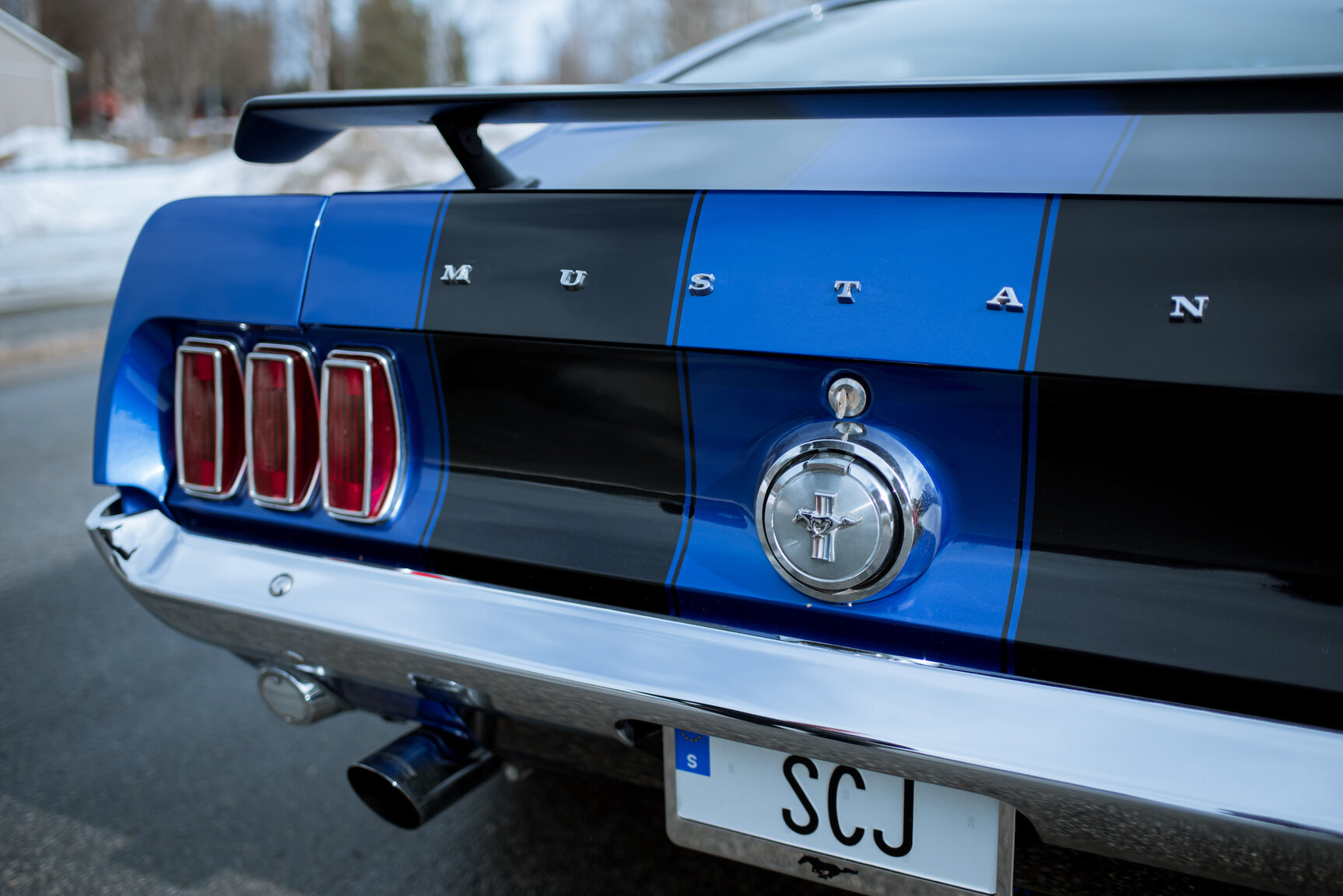 Aussenfoto 1969 Ford Mustang Mach 1