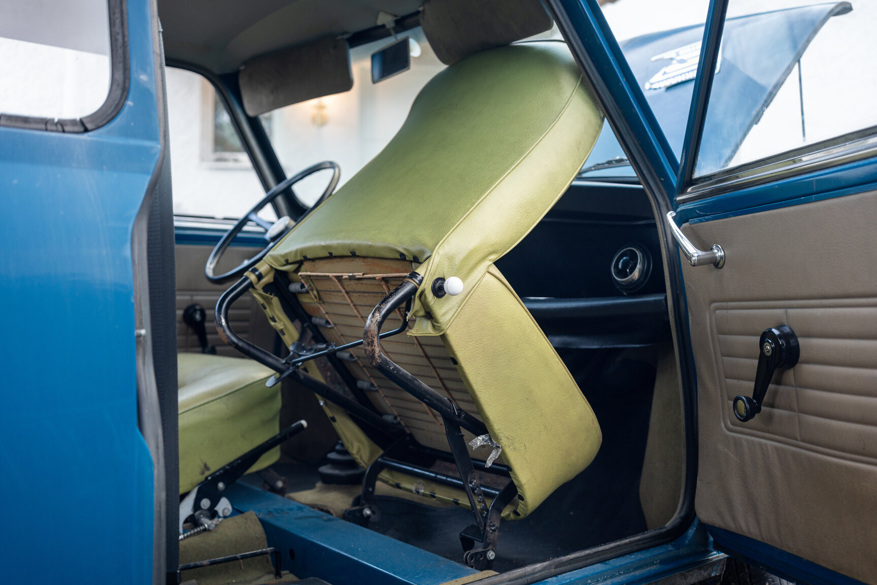 Interiörbild 1972 Austin Mini 1000