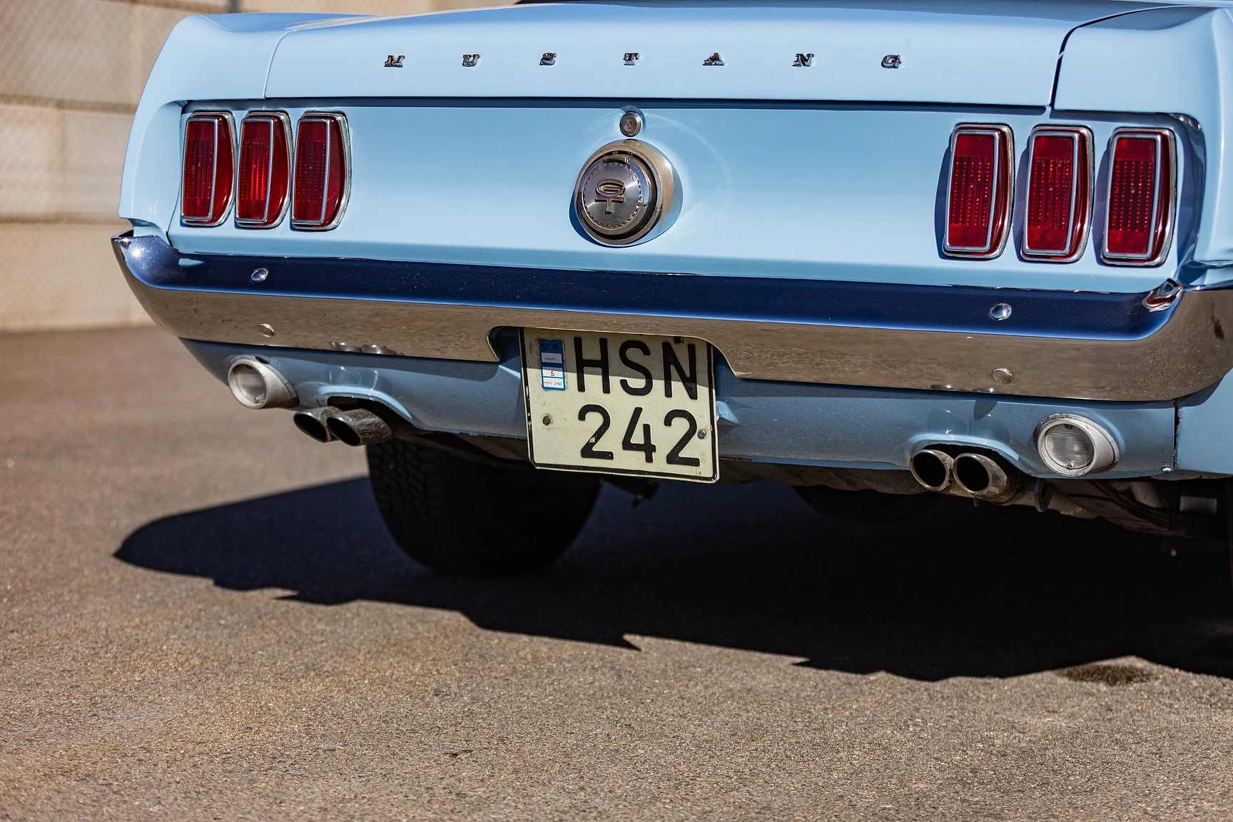 Exterior image of 1969 Ford Mustang GT Cabriolet "M-code" (49)