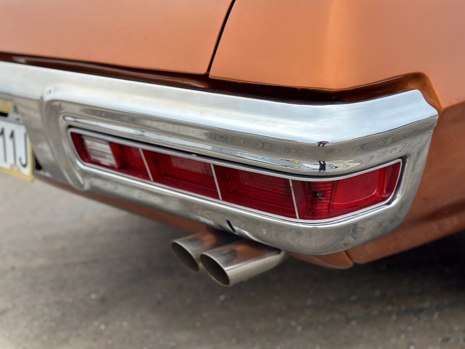 Exteriörbild på 1971 Pontiac GTO 455 HO Convertible 