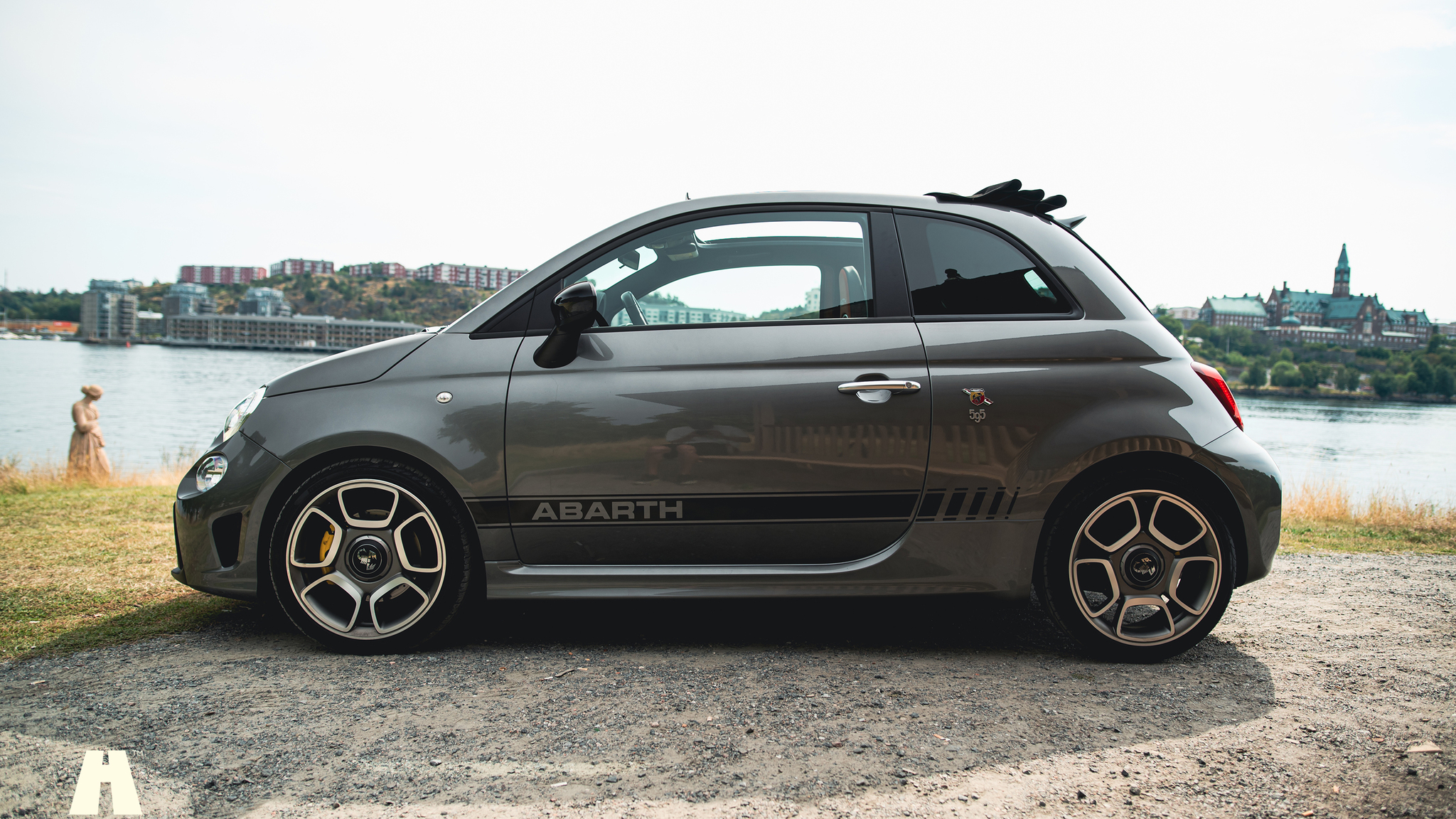 Exteriörbild på 2018 Abarth 595 Turismo CAB