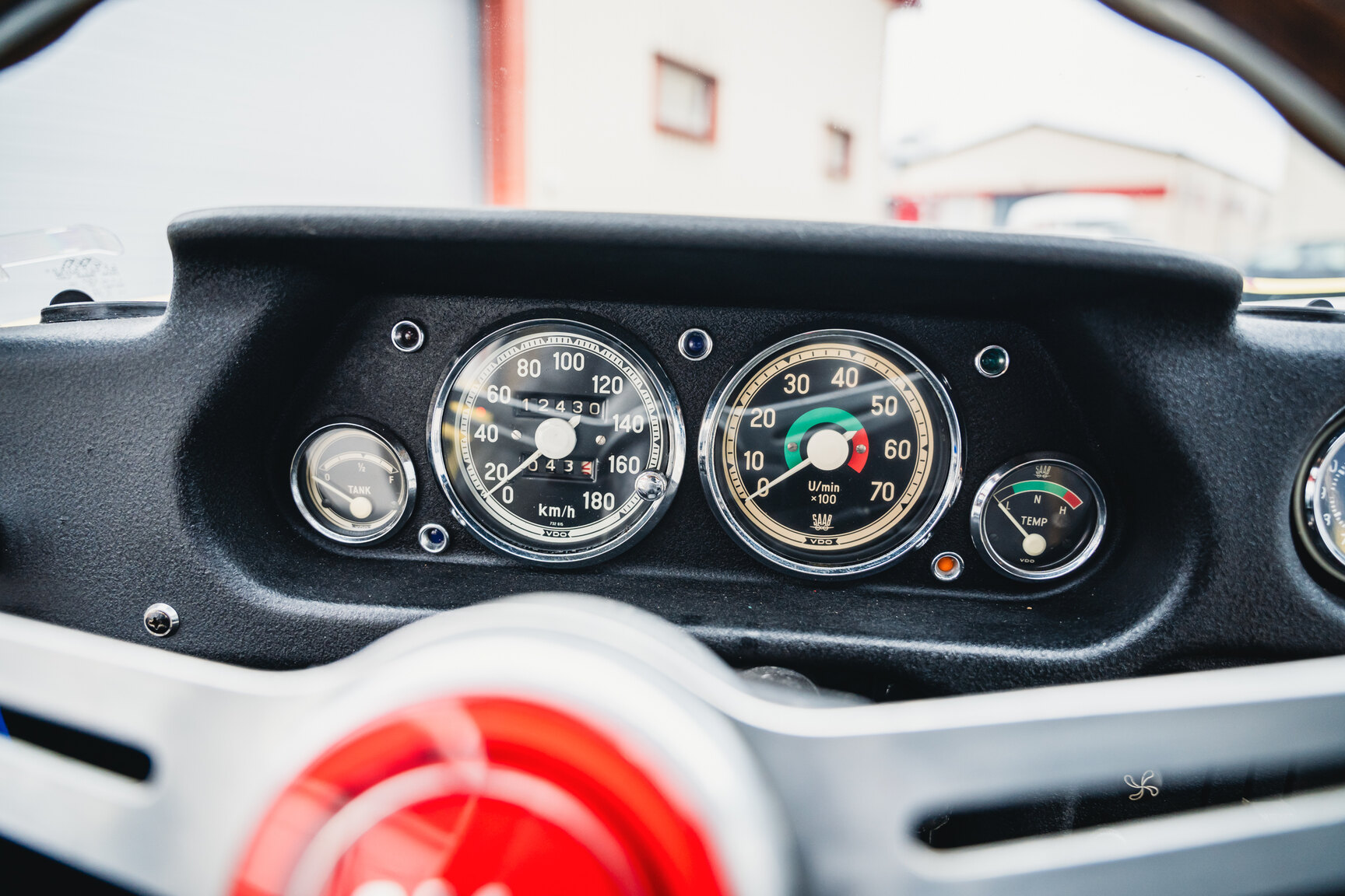 Innenraumfoto von 1969 Saab Sonett II
