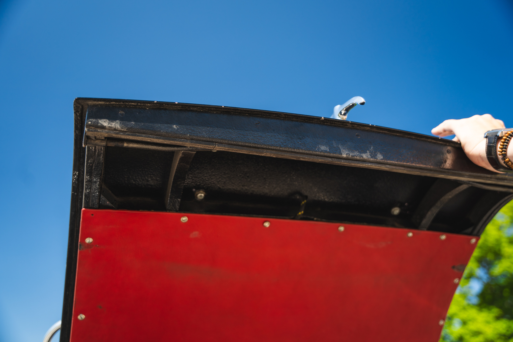 Interiörbild 1951 Jaguar XK 120