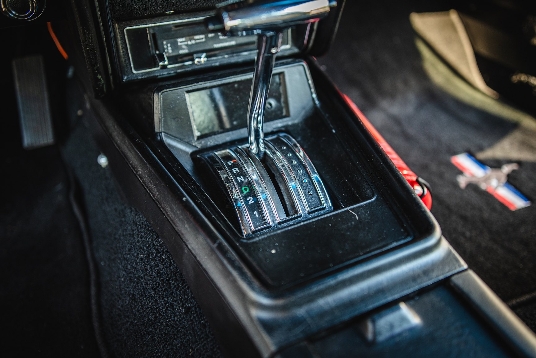 Innenraumfoto von 1971 Ford Mustang Mach 1