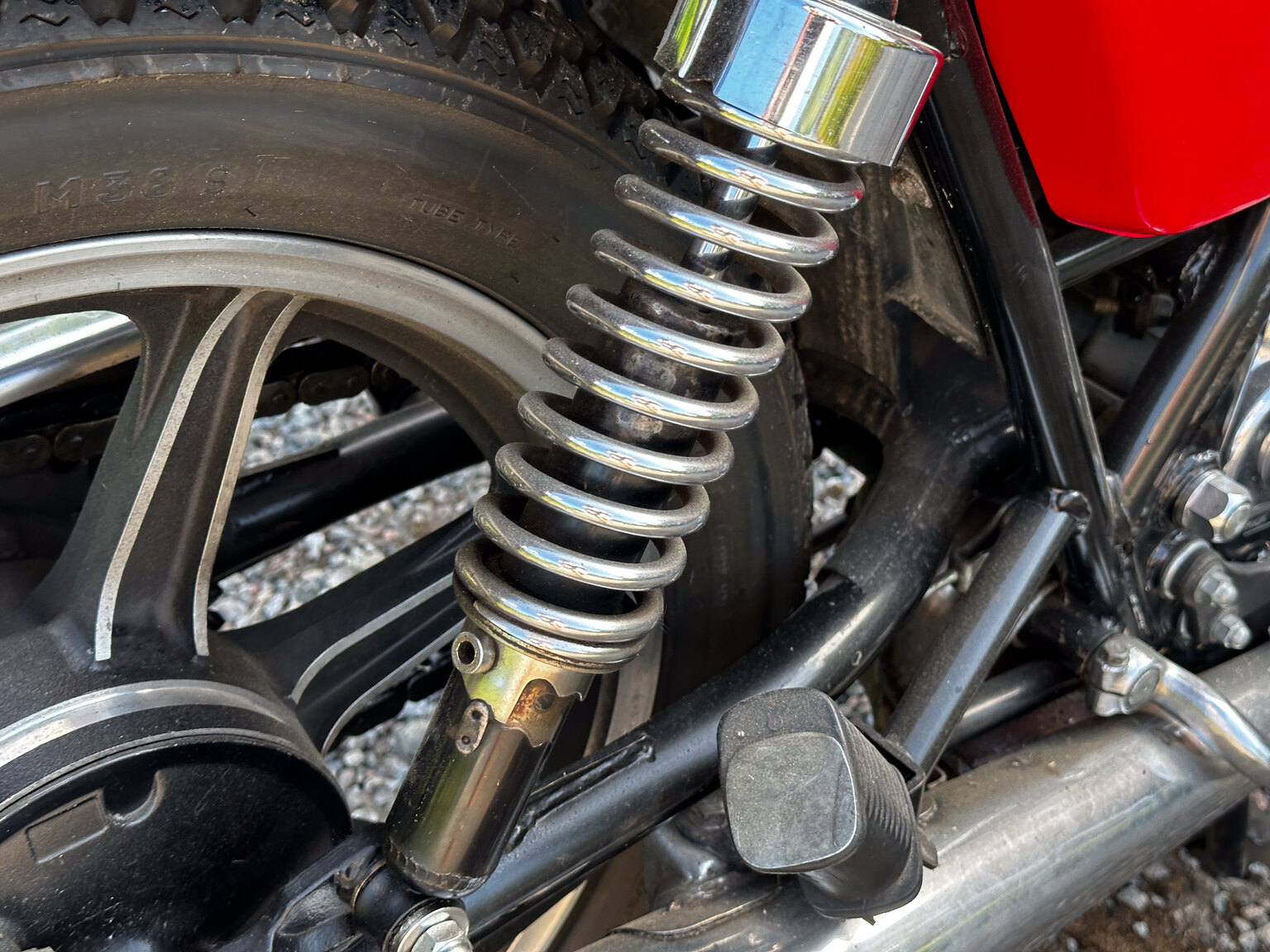 Image of 1979 Yamaha SR500 mechanics