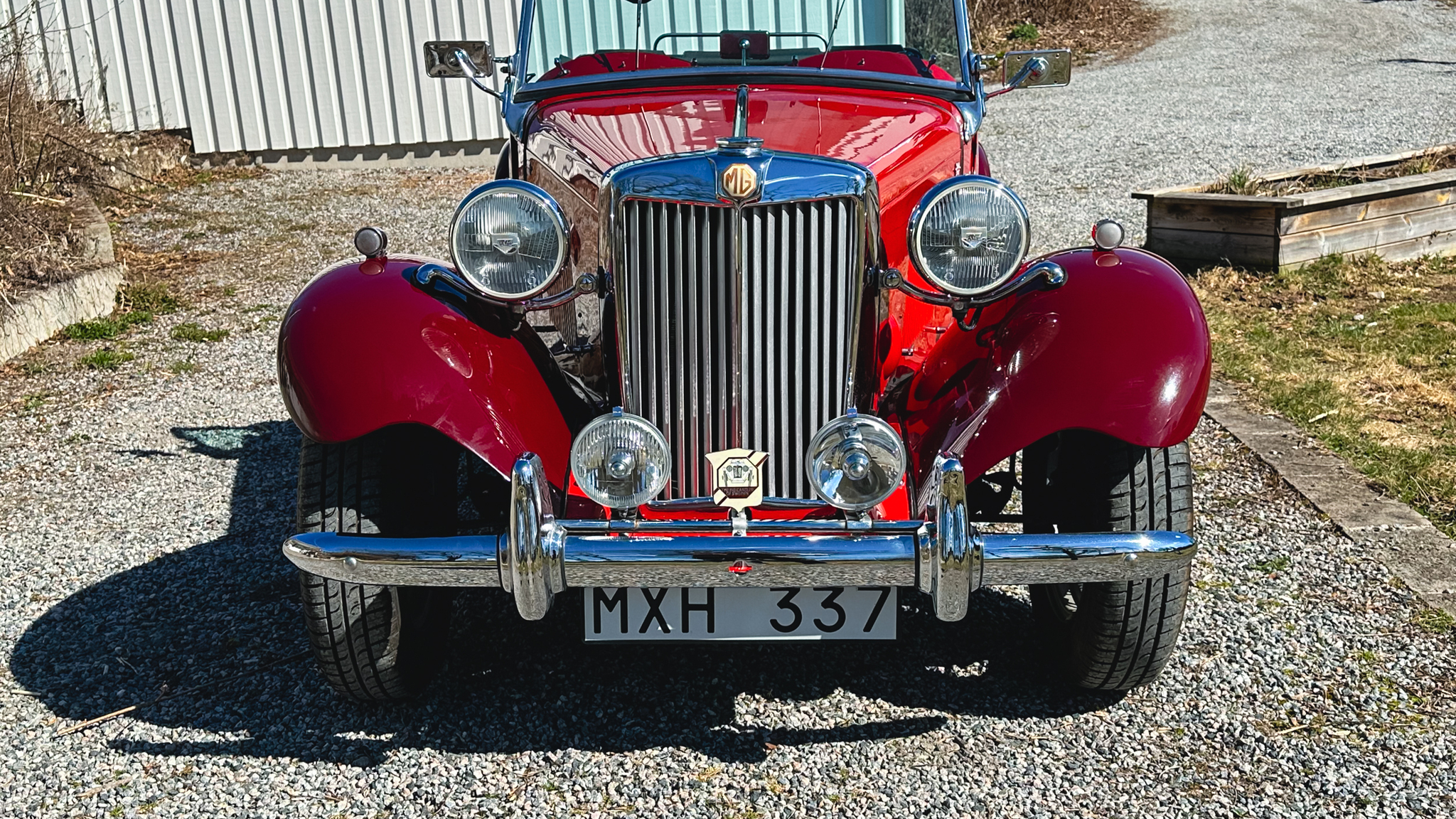 Aussenfoto 1951 MG TD MIDGET