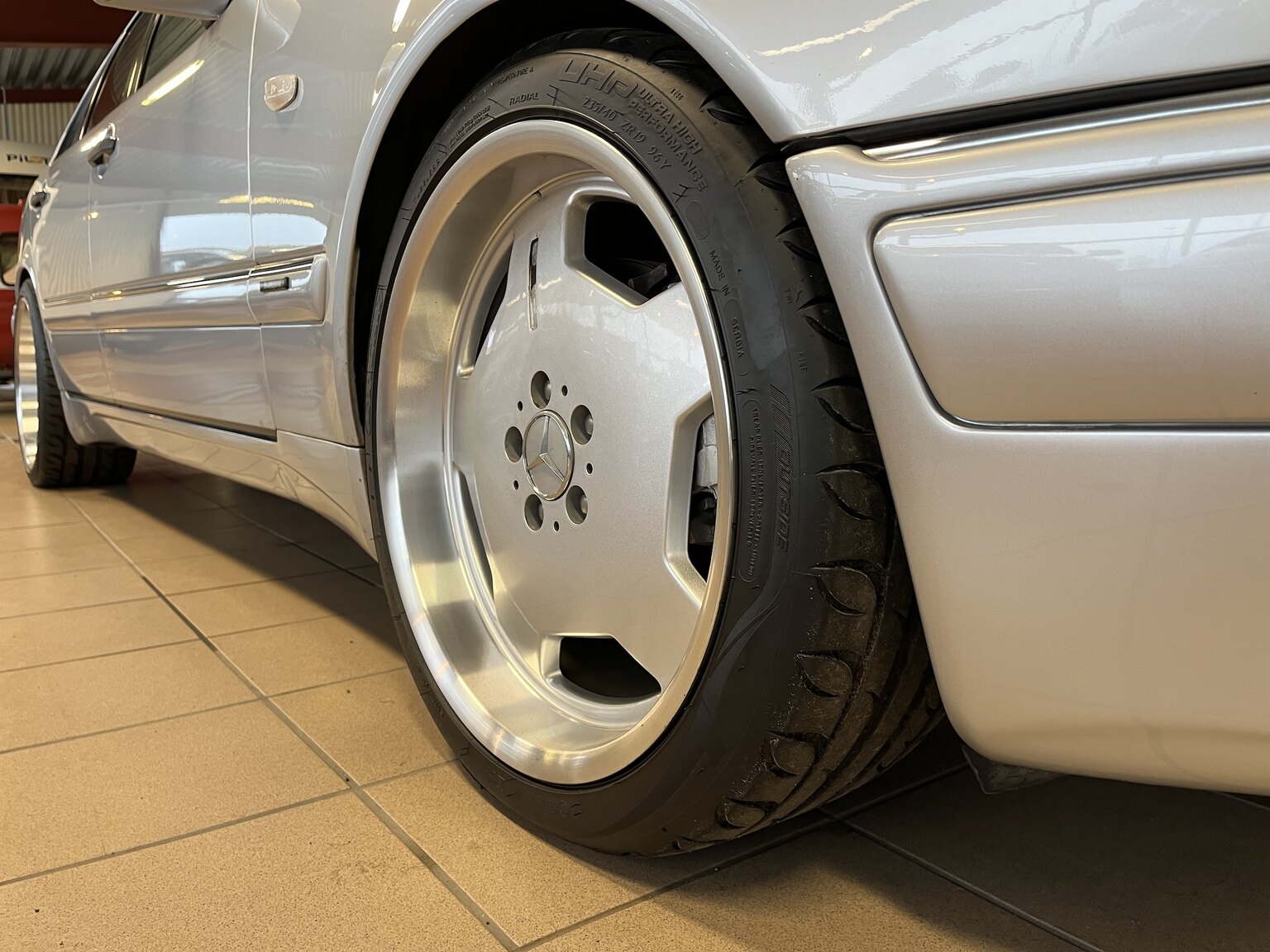 Exterior image of 1998 Mercedes-Benz E55 AMG