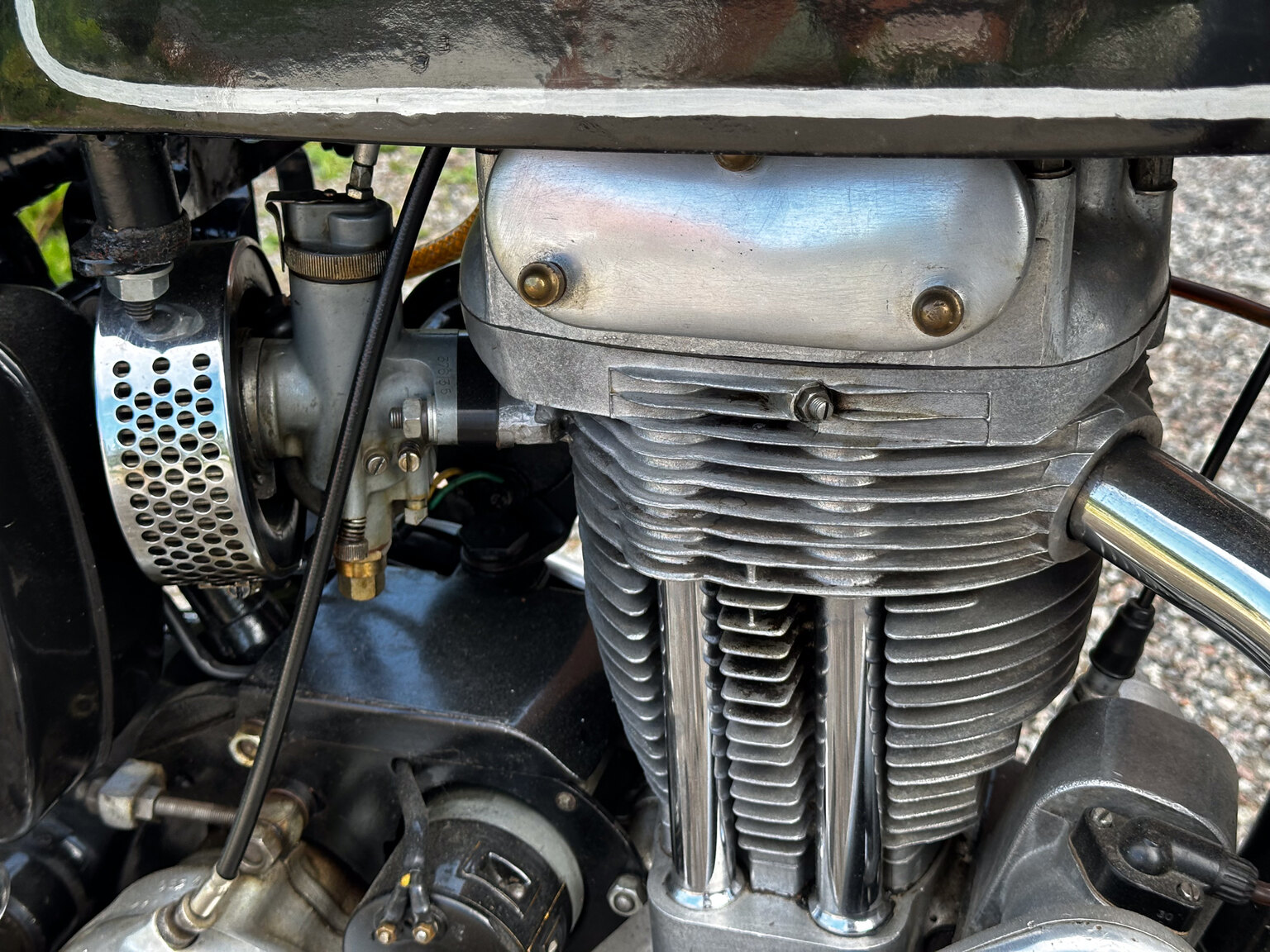 Image of 1952 AJS 16MS 350cc Matchless-replica mechanics