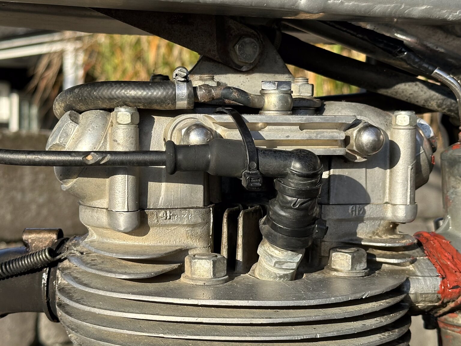 Image of BSA B44 mechanics
