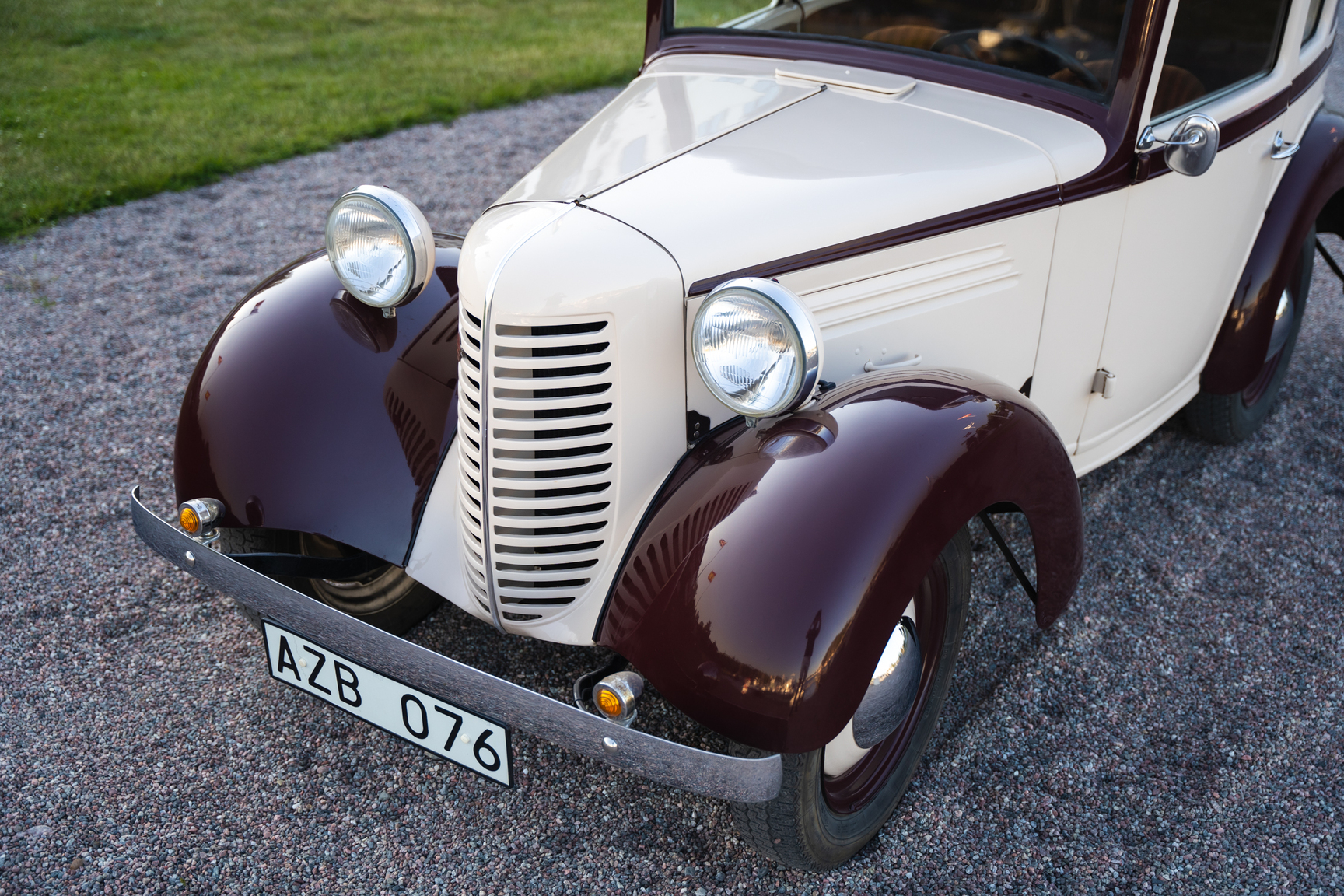 Exteriörbild på 1938 American Bantam Model 30 Coupé