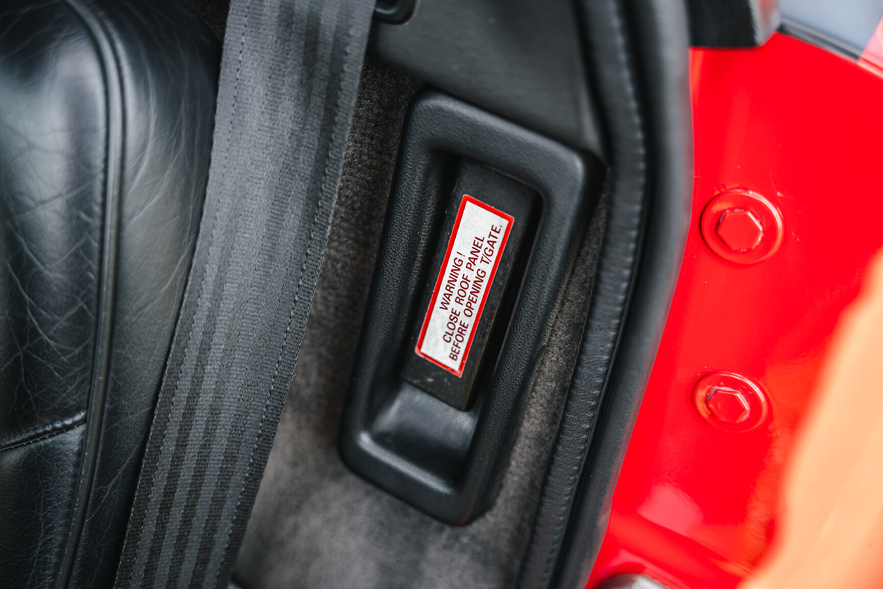 Interiörbild 1992 Lotus Esprit Turbo High-Wing