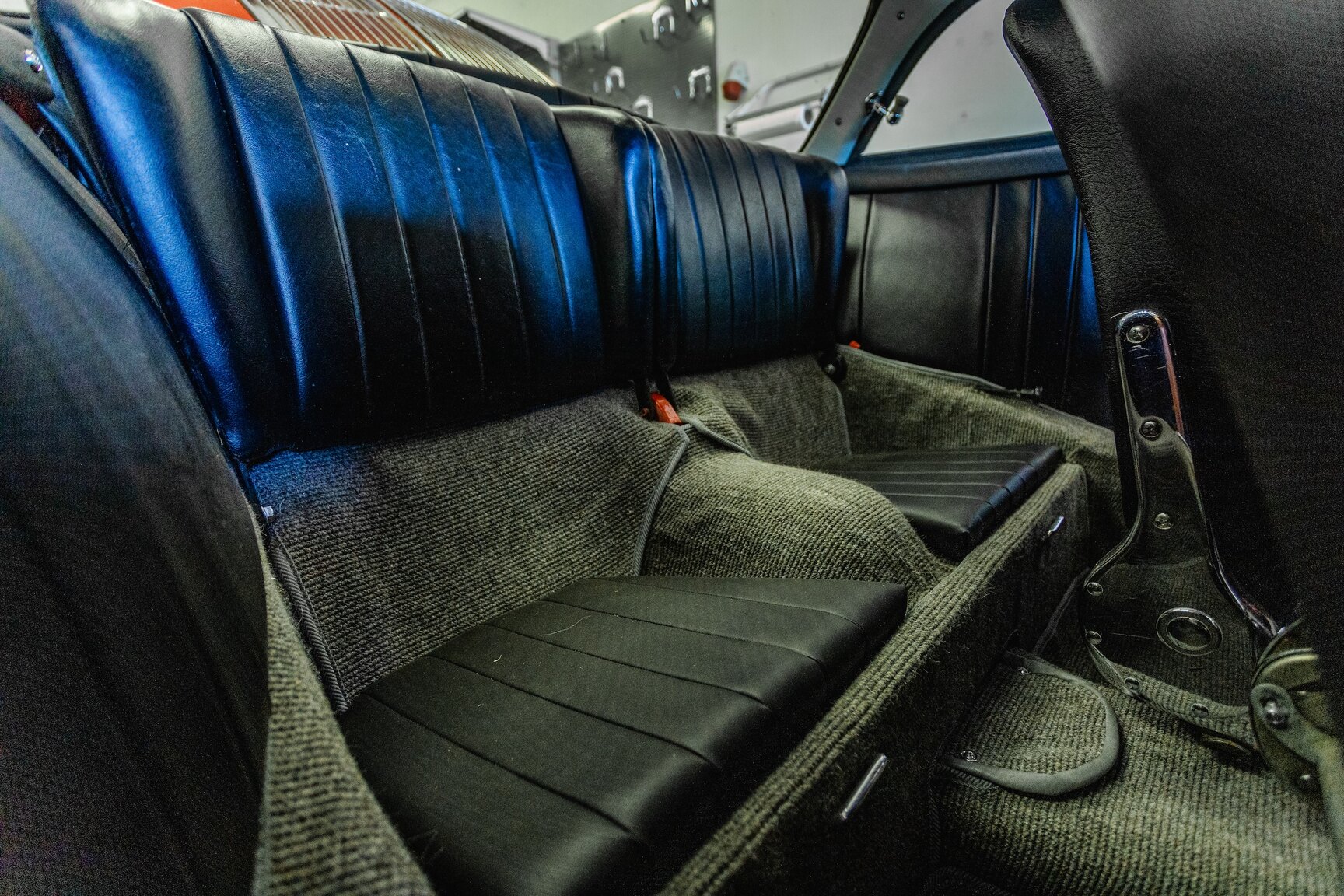 Interiörbild 1962 Porsche 356 BT6 "Notchback"