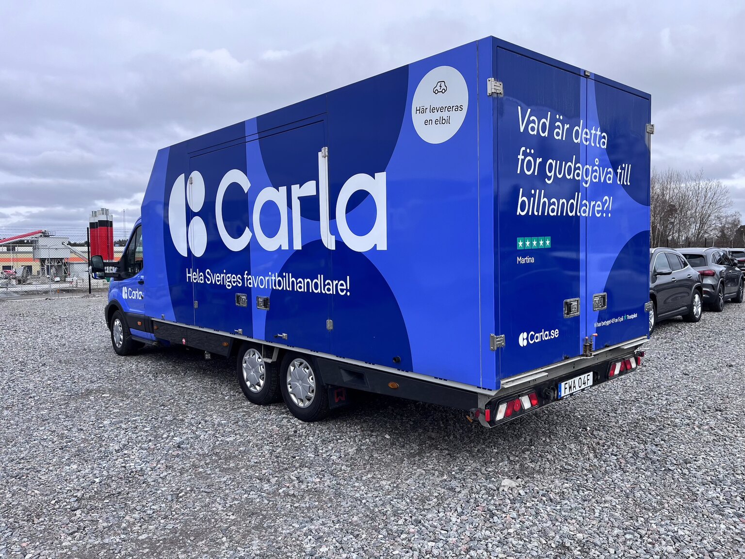 Aussenfoto 2022 Ford Transit fordonstransport (3)