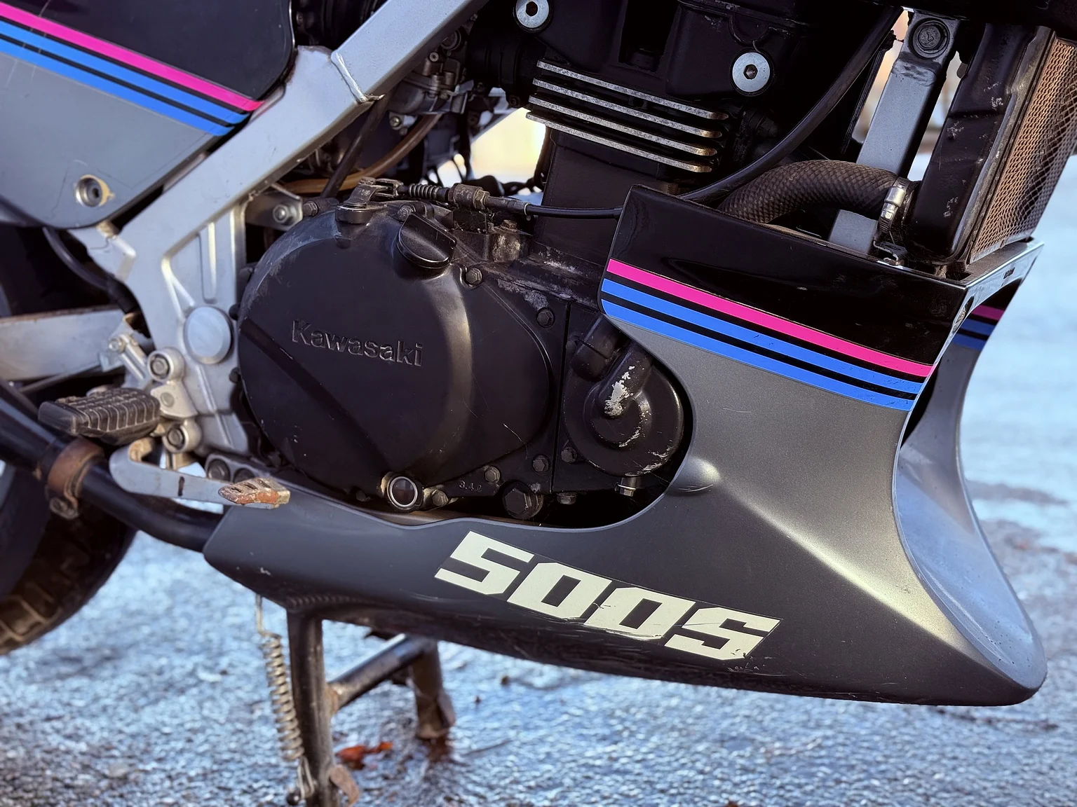 Exterior image of 1991 Kawasaki EX500 Ninja (9)