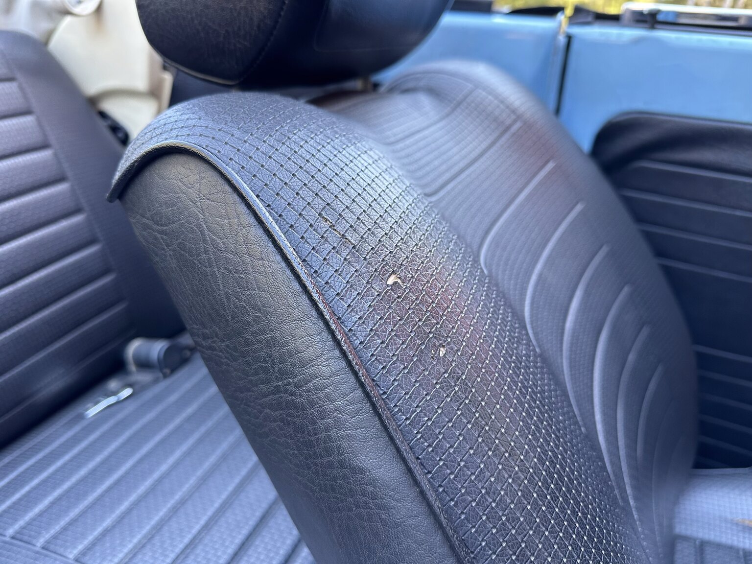 Innenraumfoto von 1979 Volkswagen Beetle 1303 Käfer