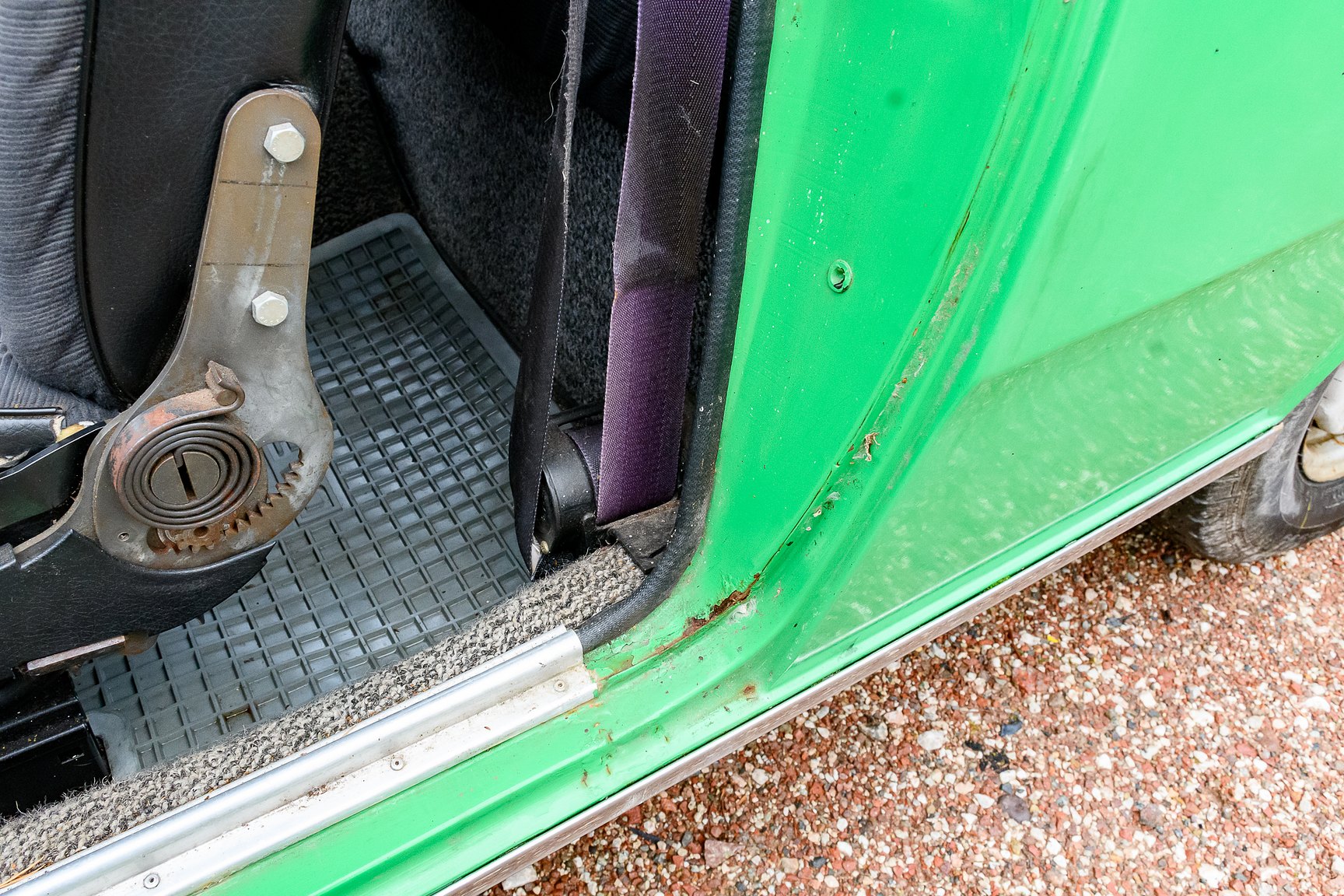 Interiörbild 1974 DAF 6633 - NO RESERVE