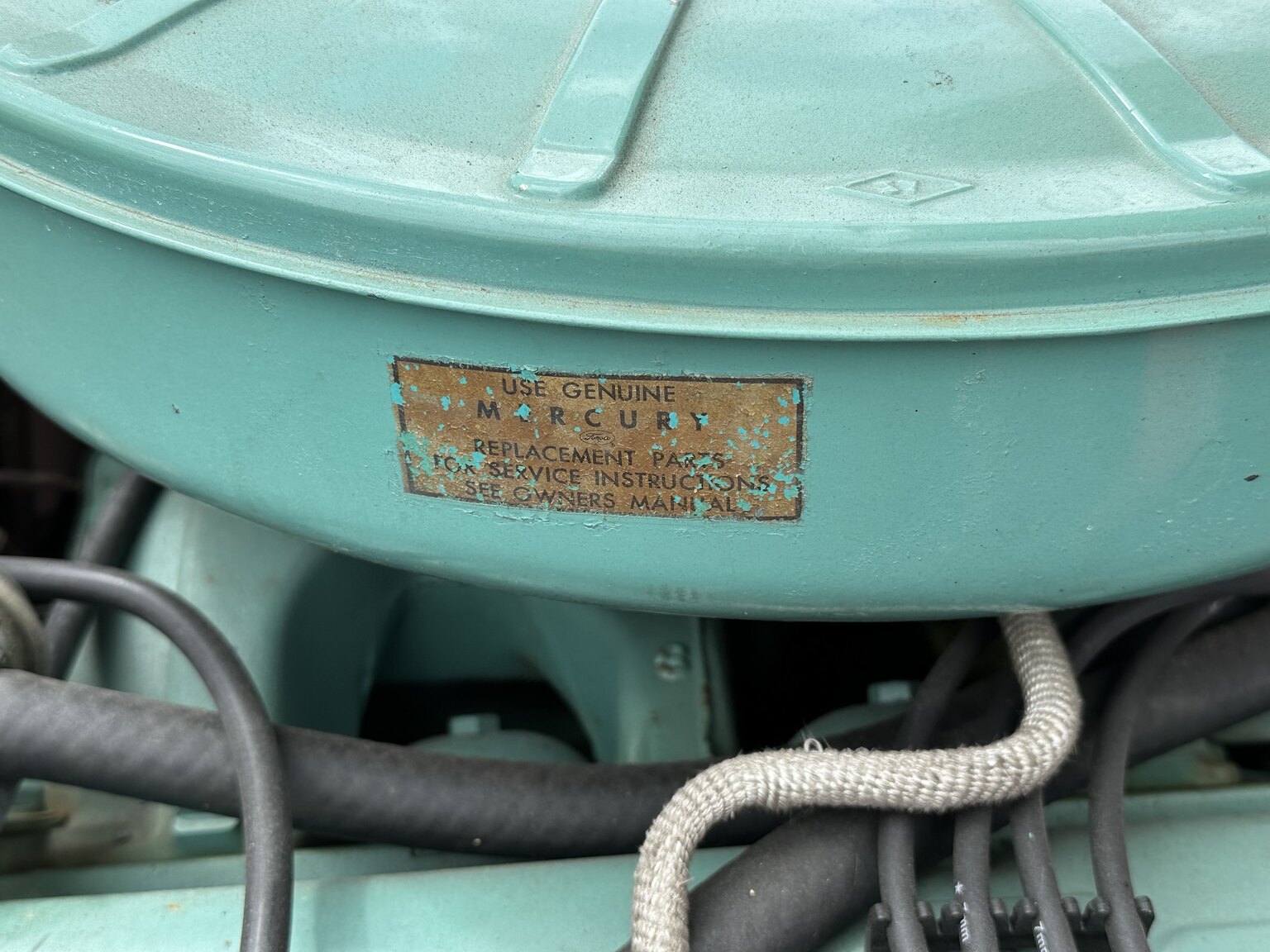 Image of 1959 Mercury Monterey 4-door Hardtop Cruiser mechanics