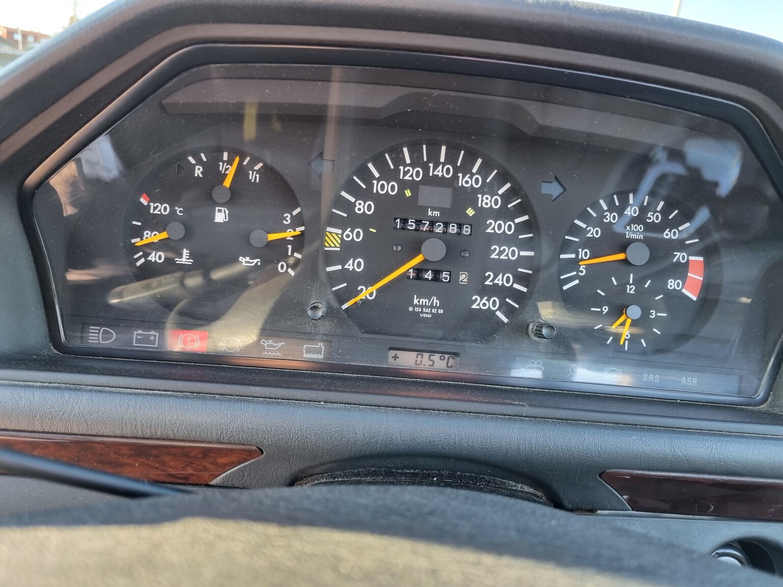 Interiörbild 1993 Mercedes-Benz 300 CE Cabriolet