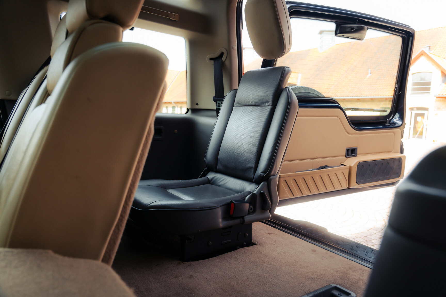 Interiörbild 1999 Landrover Discovery II V8