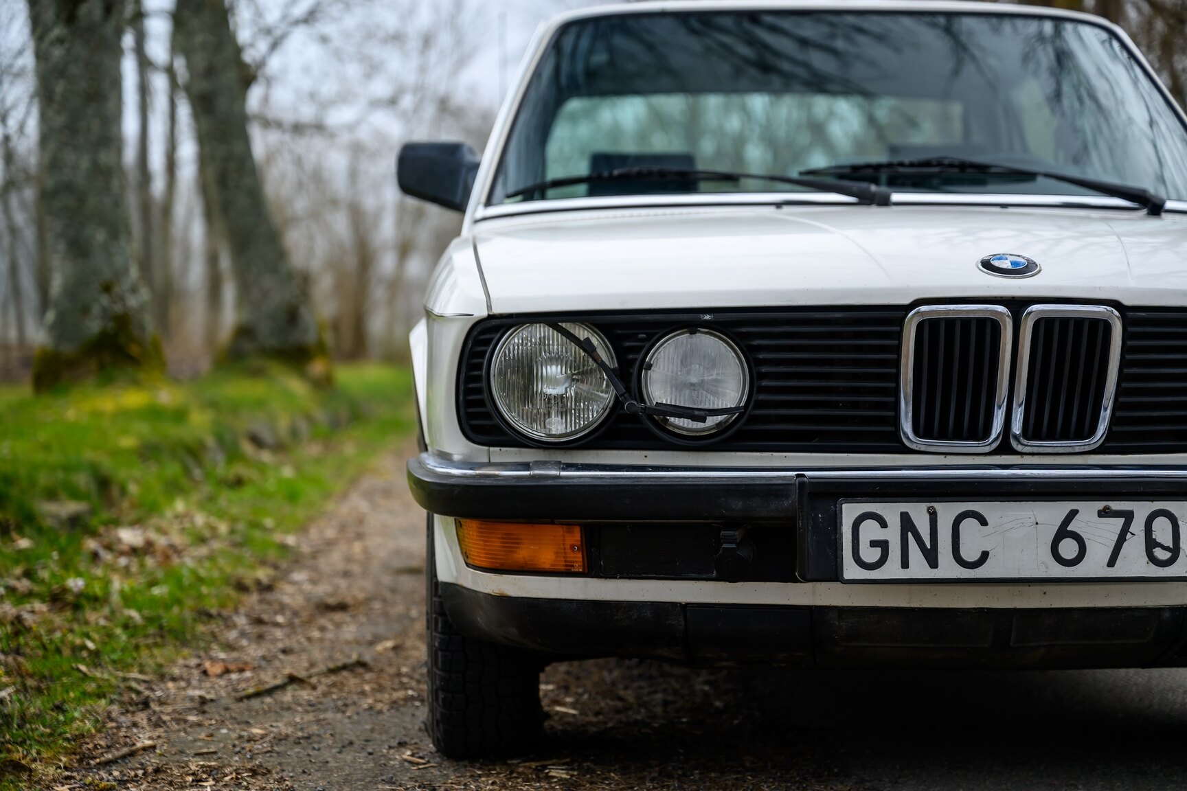 Exterior image of 1986 BMW 520i