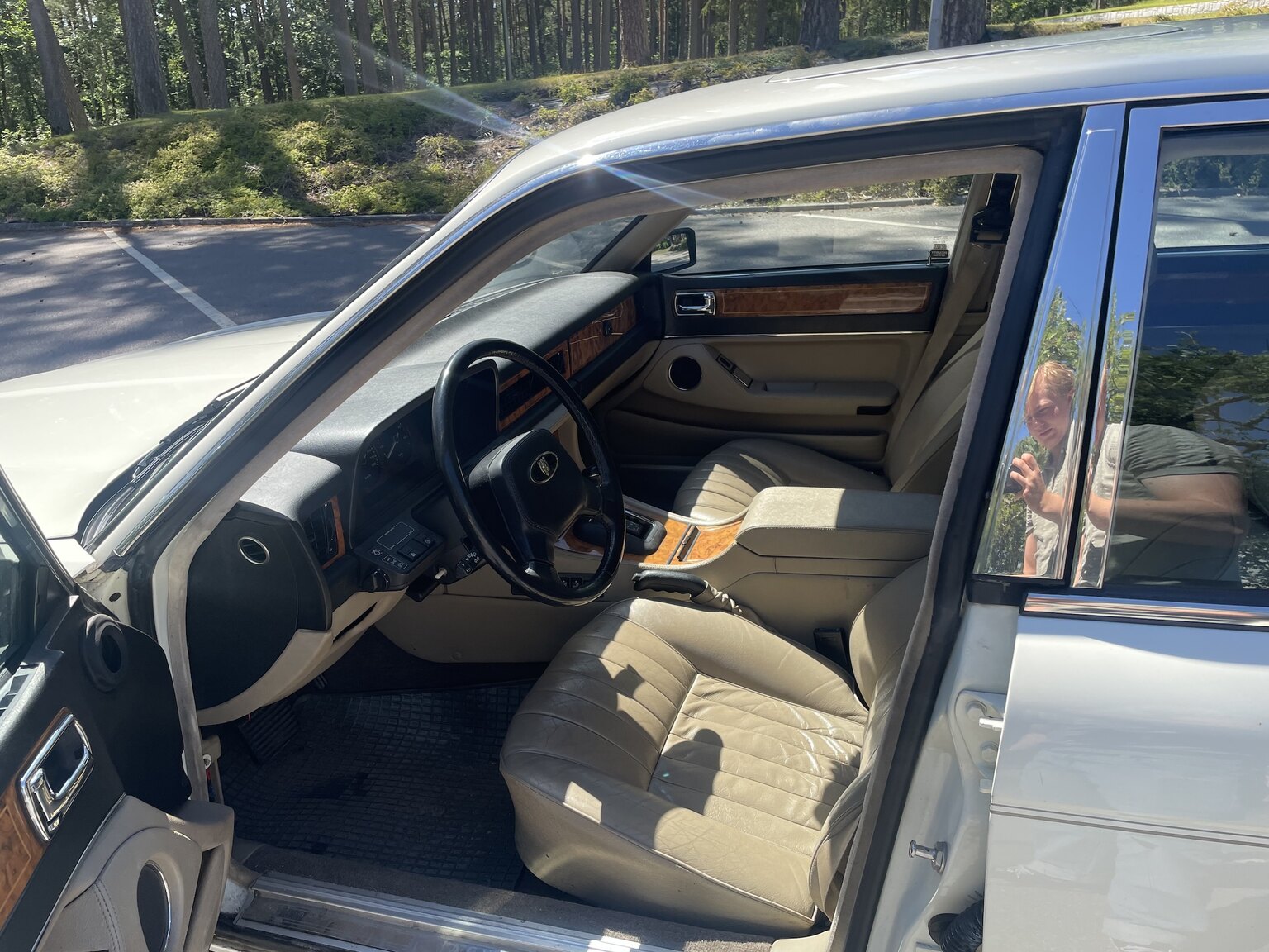 Interiörbild 1988 Jaguar XJ6 Sovereign