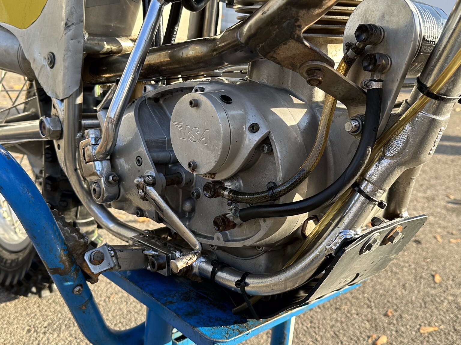 Image of BSA B44 mechanics