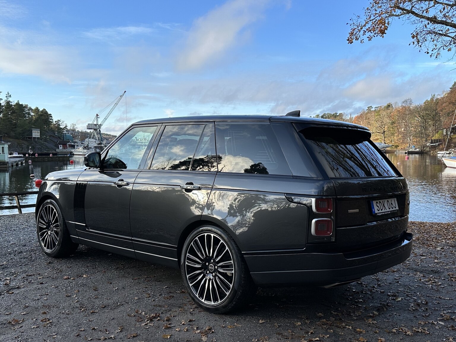 Exteriörbild på 2019 Range Rover Vouge Autobiography SDV8