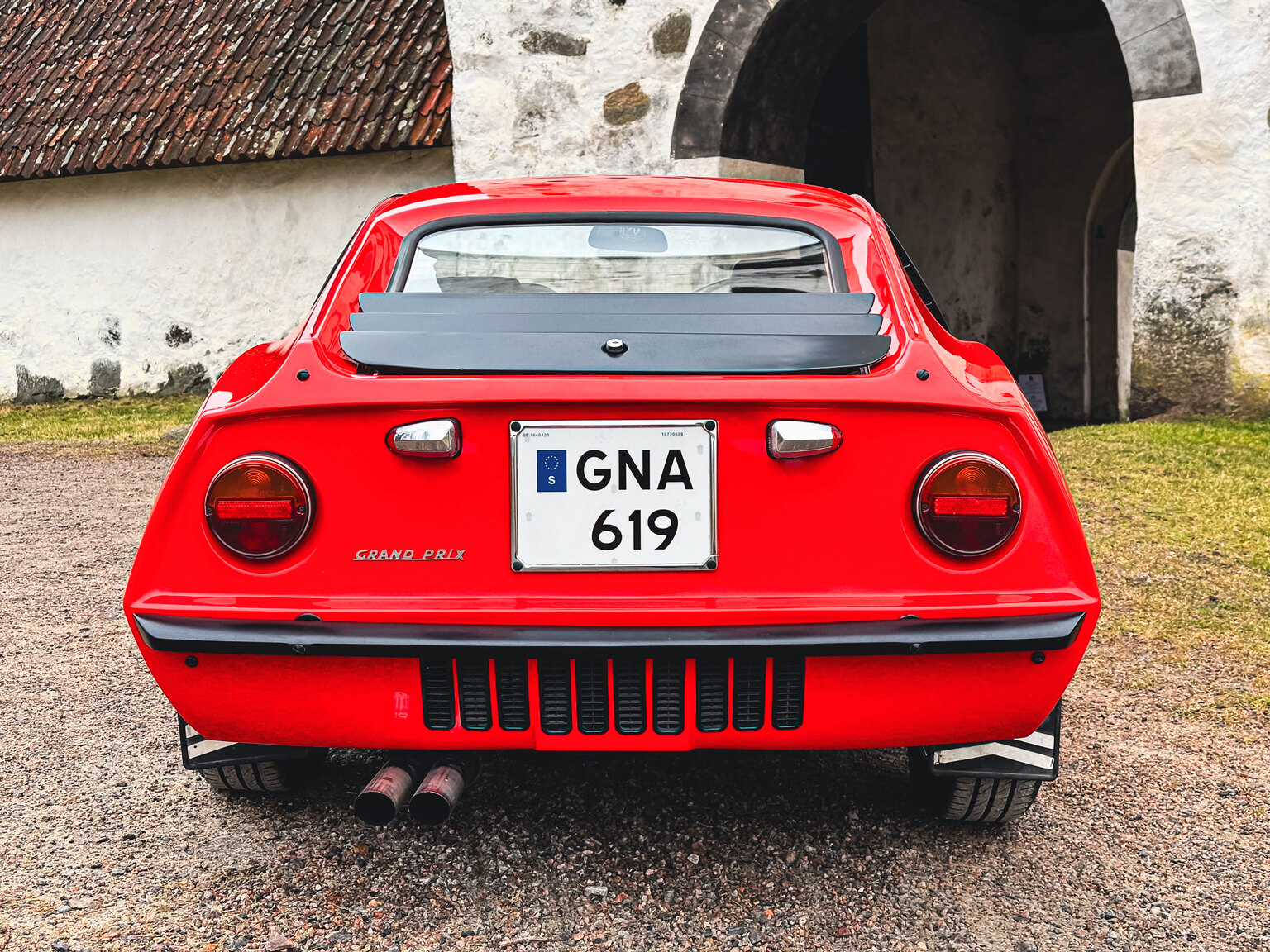 Exteriörbild på 1971 Fiat Lombardi Grand Prix 850