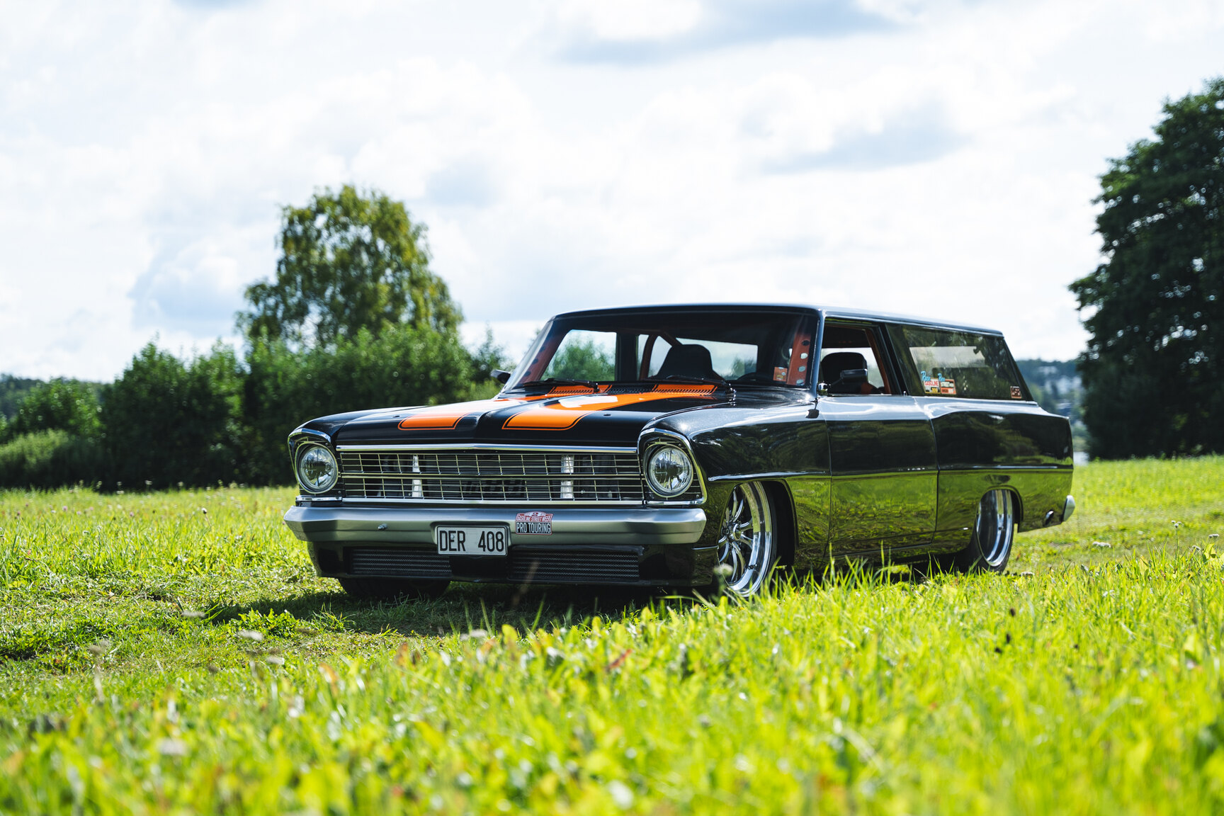 Exteriörbild på 1967 Chevrolet Nova Pro-Touring