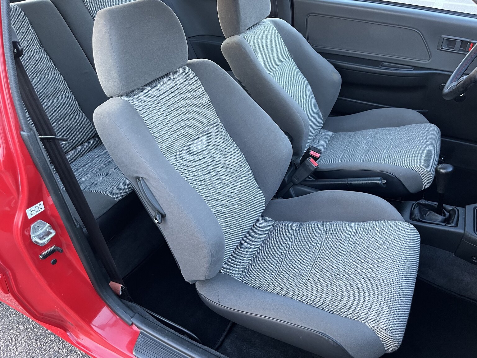 Interiörbild 1989 Honda Civic