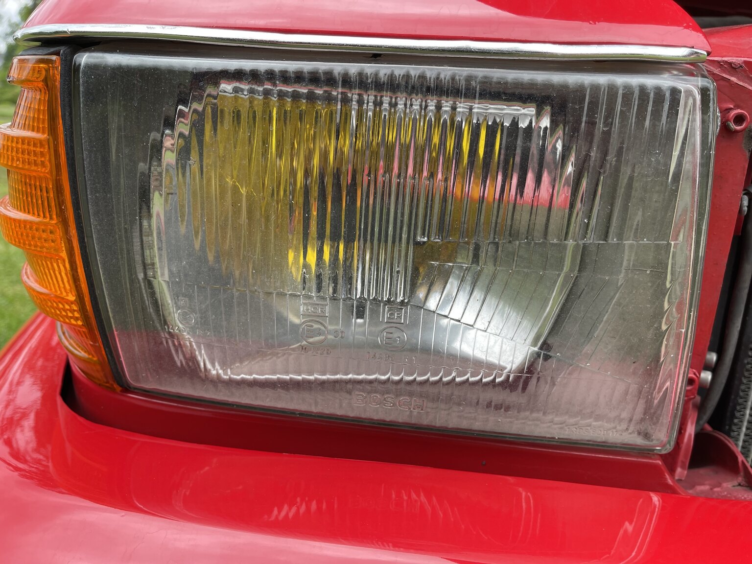 Aussenfoto 1973 Mercedes 350 SLC