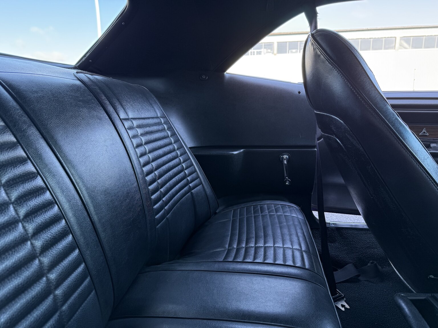 Interiörbild 1970 Dodge Challenger T/A 440 cui